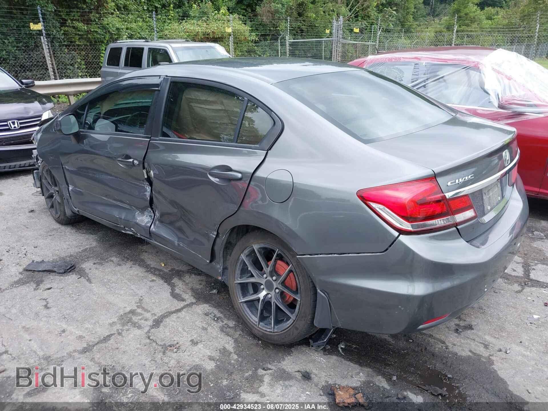 2013 HONDA CIVIC - VIN: 19XFB2F55DE292776 - Фото 3