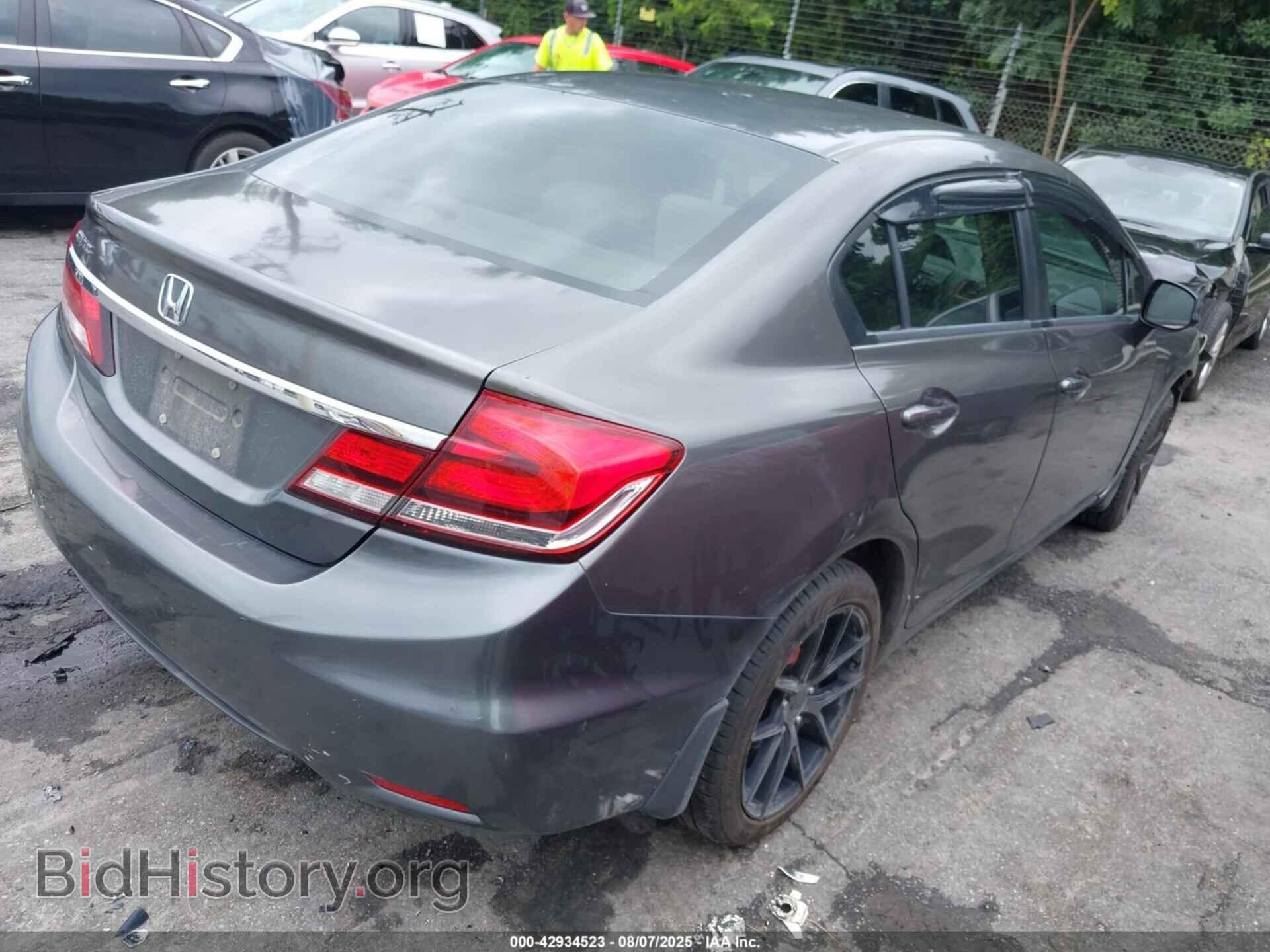 2013 HONDA CIVIC - VIN: 19XFB2F55DE292776 - Фото 4