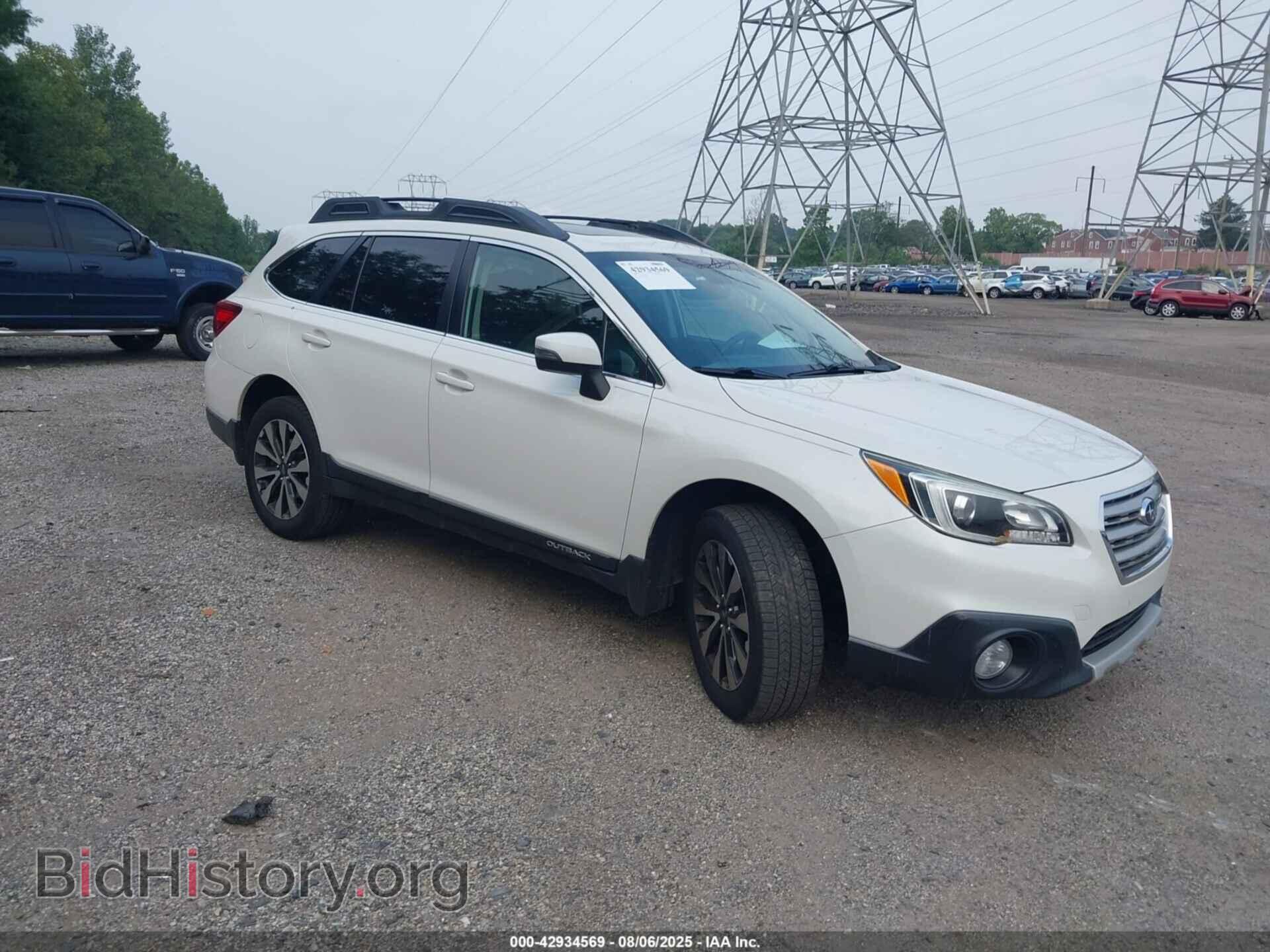 Фотография 4S4BSANC9F3312333 - SUBARU OUTBACK 2015