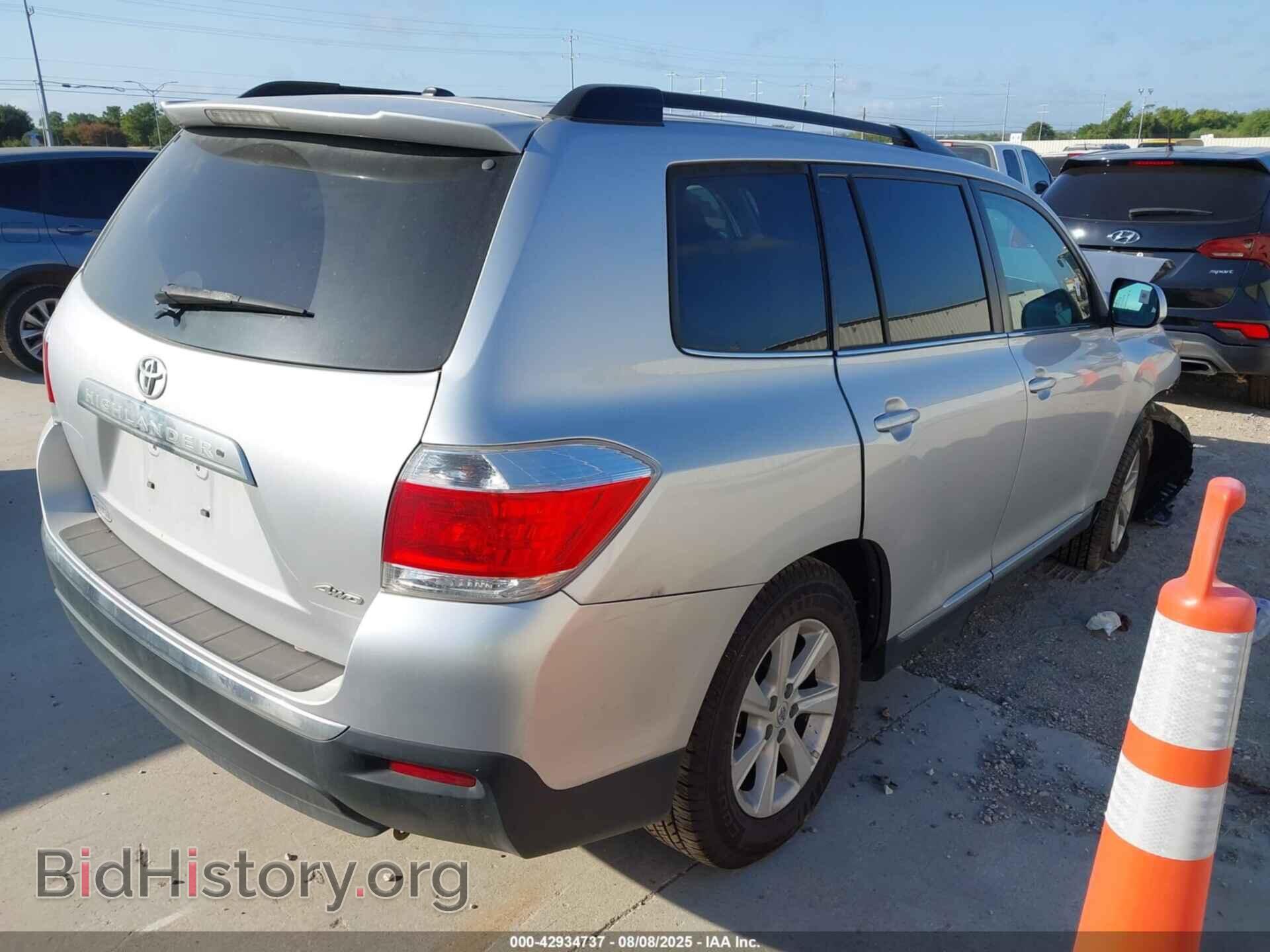 2011 TOYOTA HIGHLANDER - VIN: 5TDBK3EH7BS049201 - Фото 4