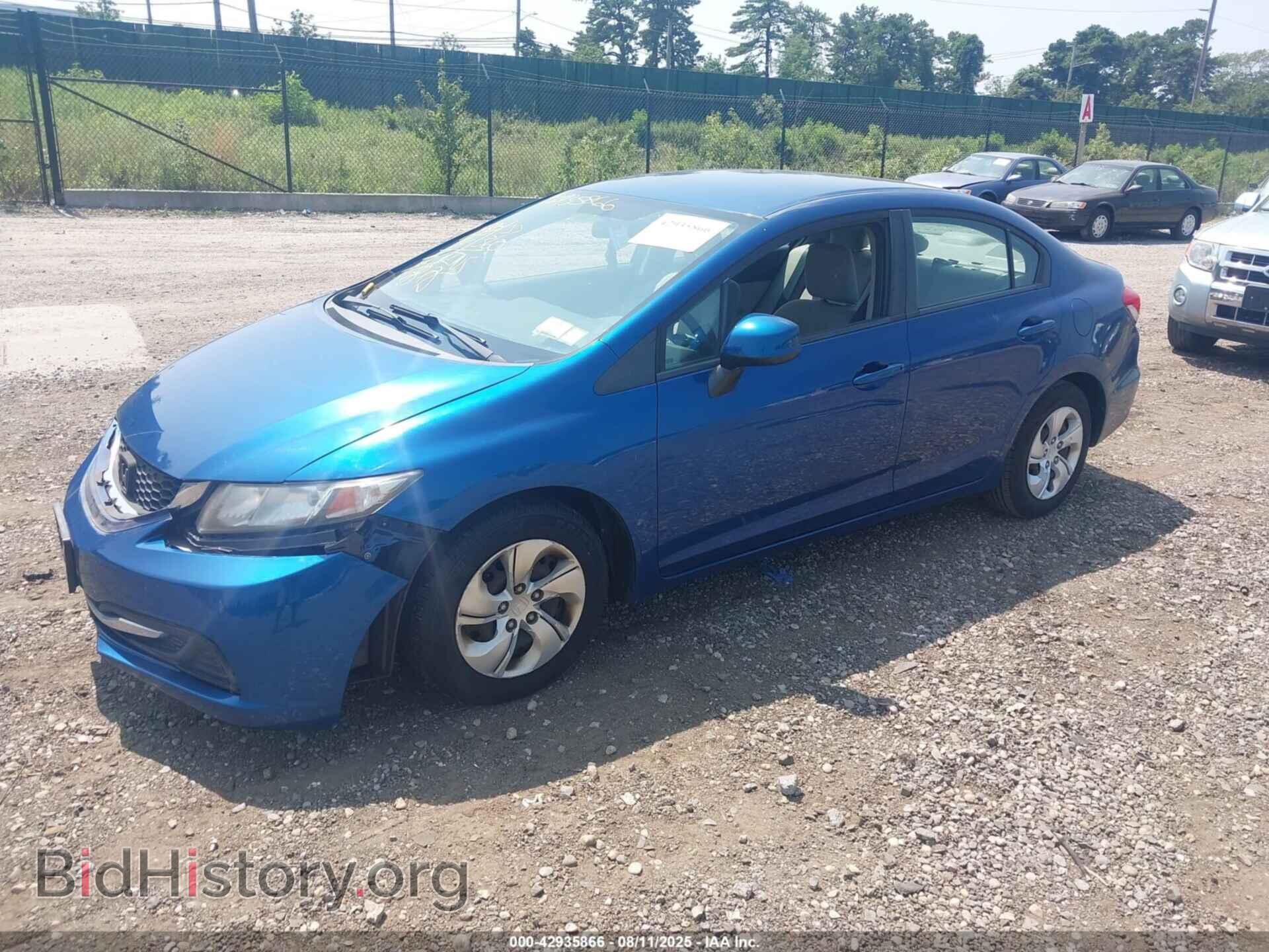 2013 HONDA CIVIC - VIN: 19XFB2F55DE220010 - Фото 2