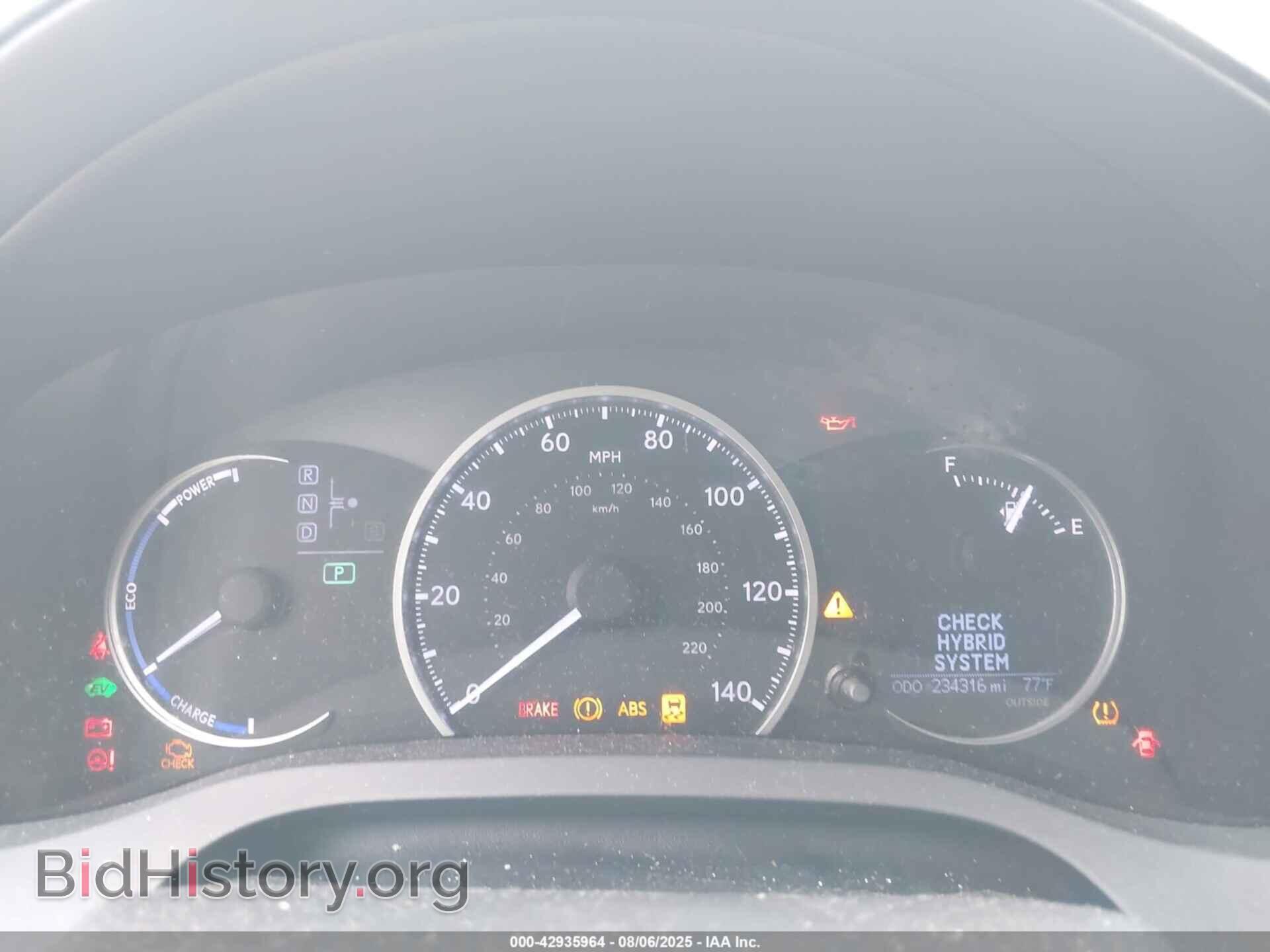 2012 LEXUS CT 200H - VIN: JTHKD5BHXC2108968 - Фото 7