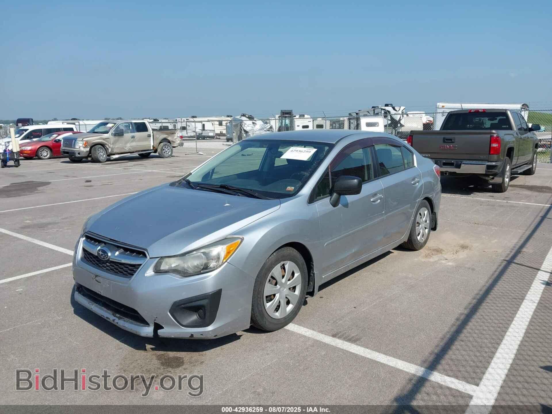 2012 SUBARU IMPREZA - VIN: JF1GJAA66CH006496 - Фото 2