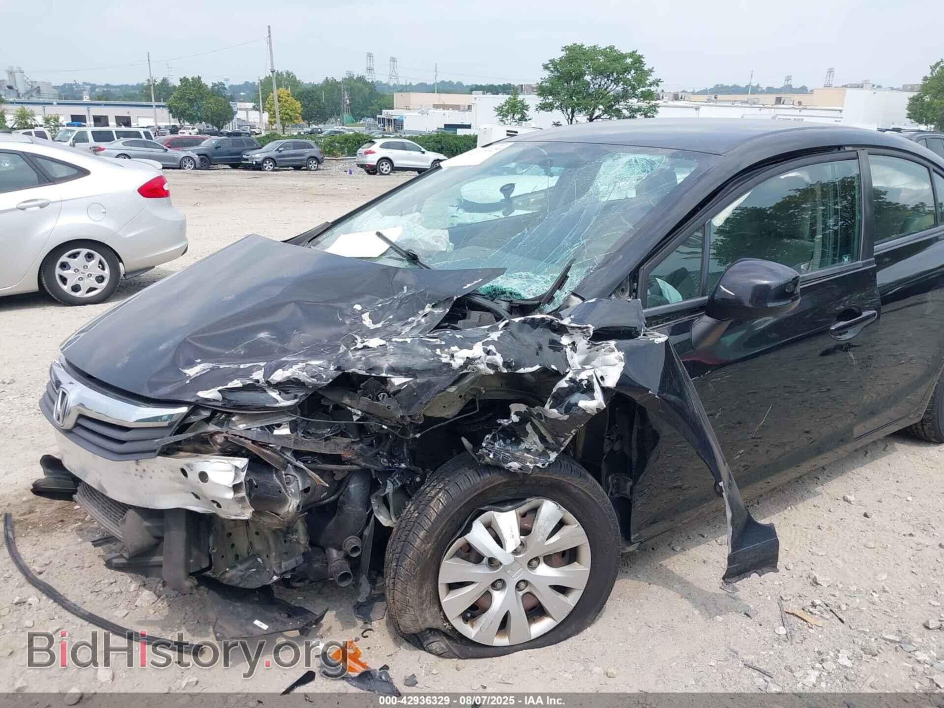 2012 HONDA CIVIC - VIN: 2HGFB2F52CH312227 - Фото 6
