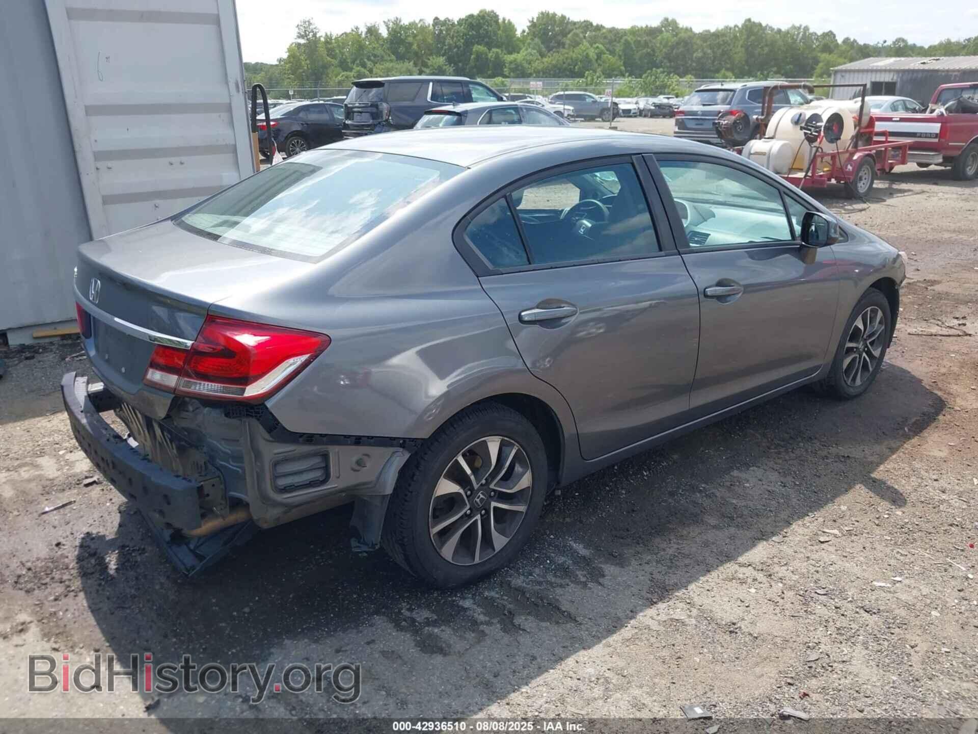 2013 HONDA CIVIC - VIN: 19XFB2F84DE239075 - Фото 4