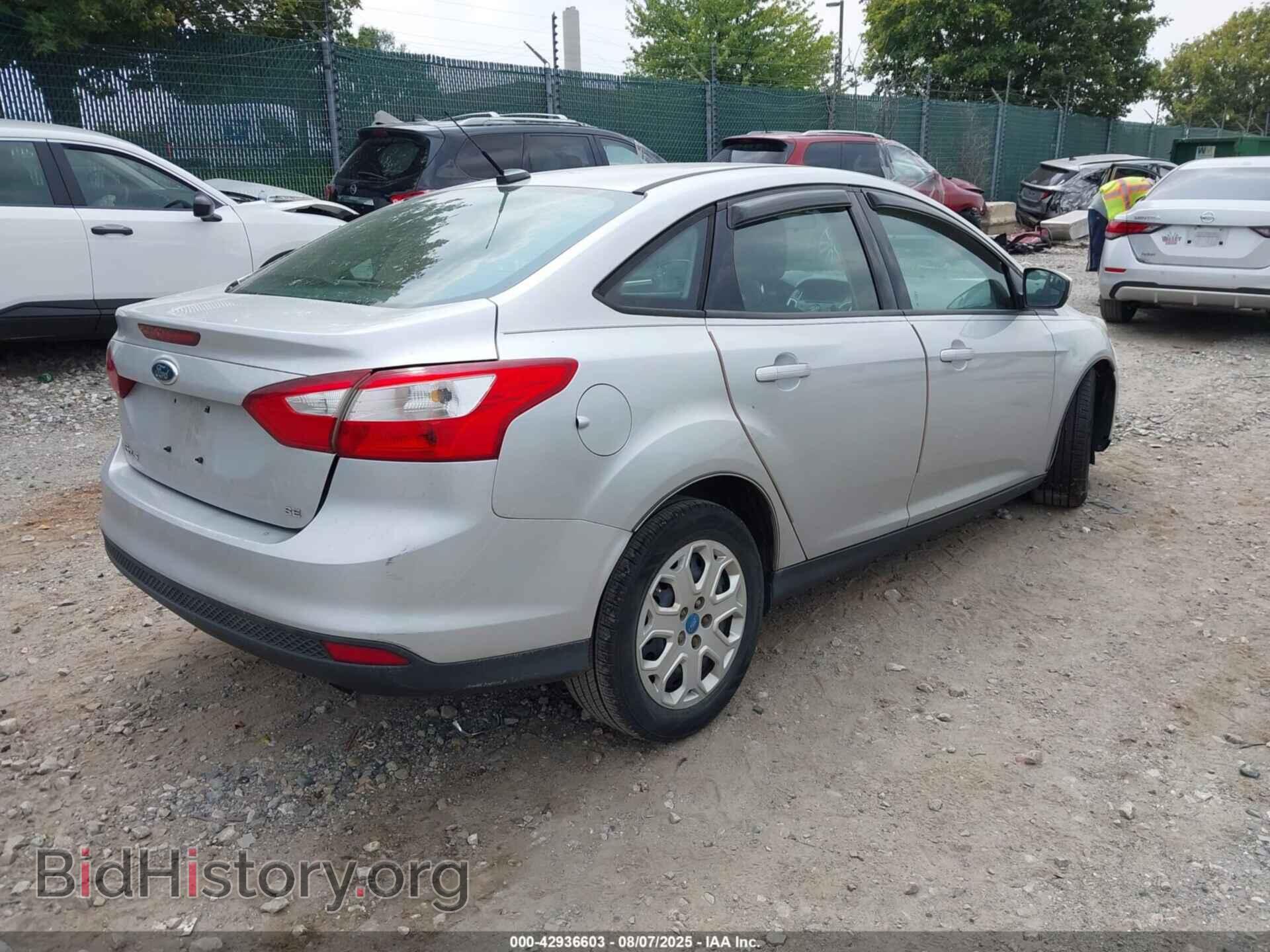 2012 FORD FOCUS - VIN: 1FAHP3F25CL121348 - Фото 4