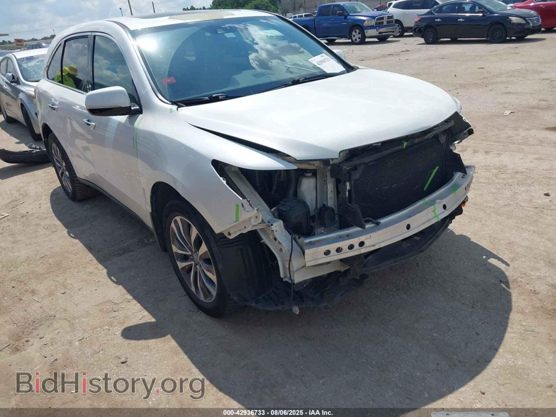 Фотография 5FRYD3H4XEB012972 - ACURA MDX 2014
