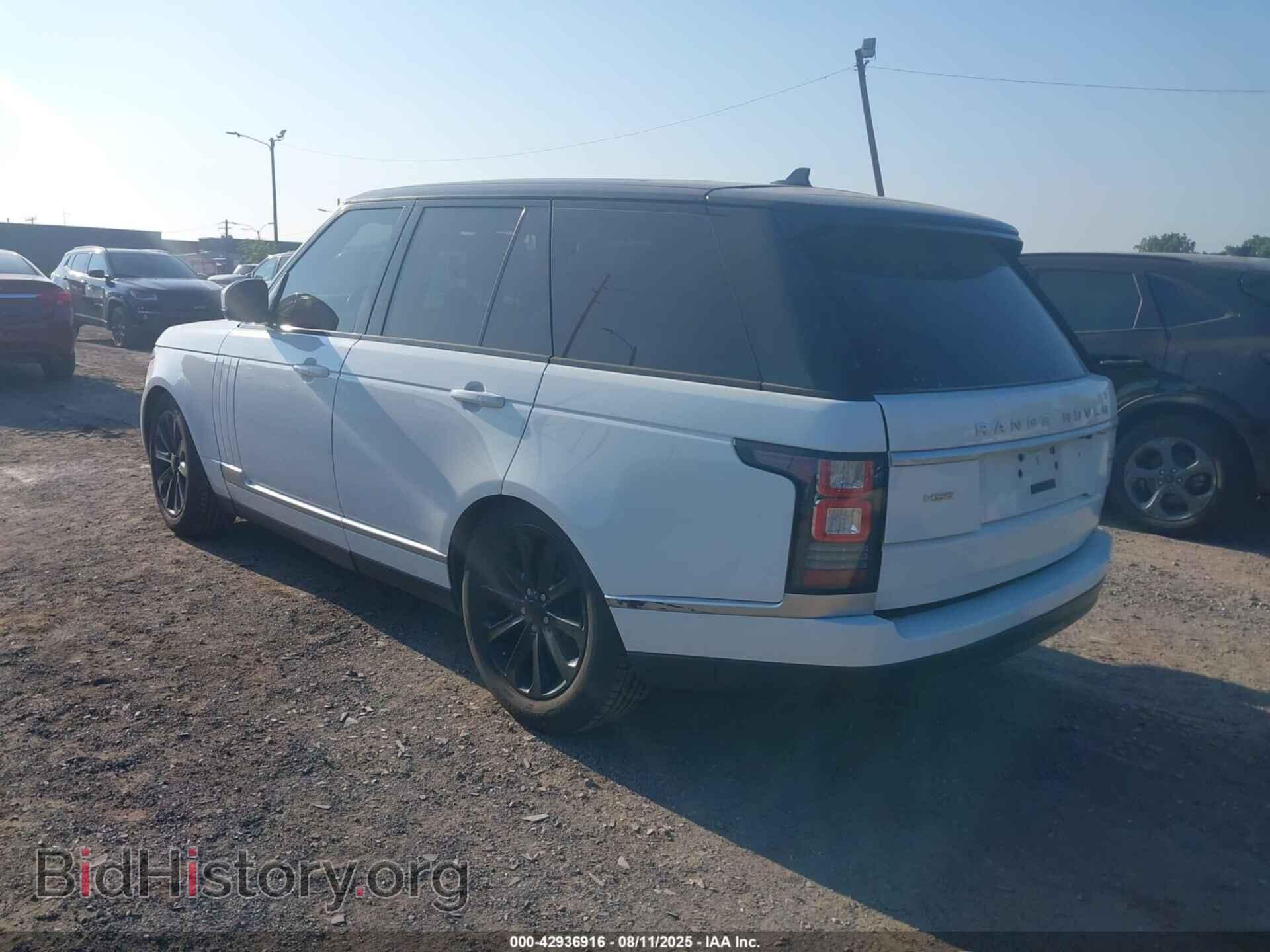 2016 LAND ROVER RANGE ROVER - VIN: SALGS2VFXGA261036 - Фото 3