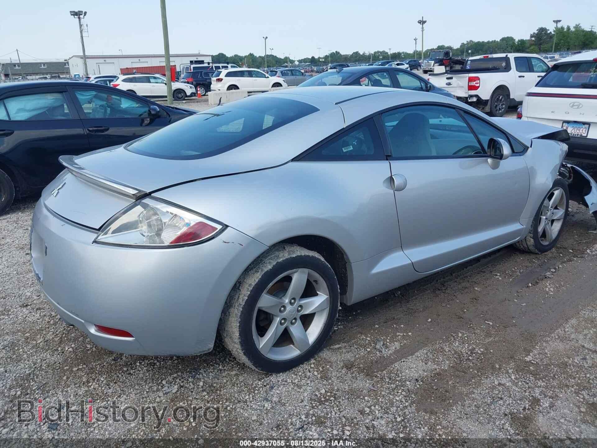 2007 MITSUBISHI ECLIPSE - VIN: 4A3AK24F77E062496 - Фото 4