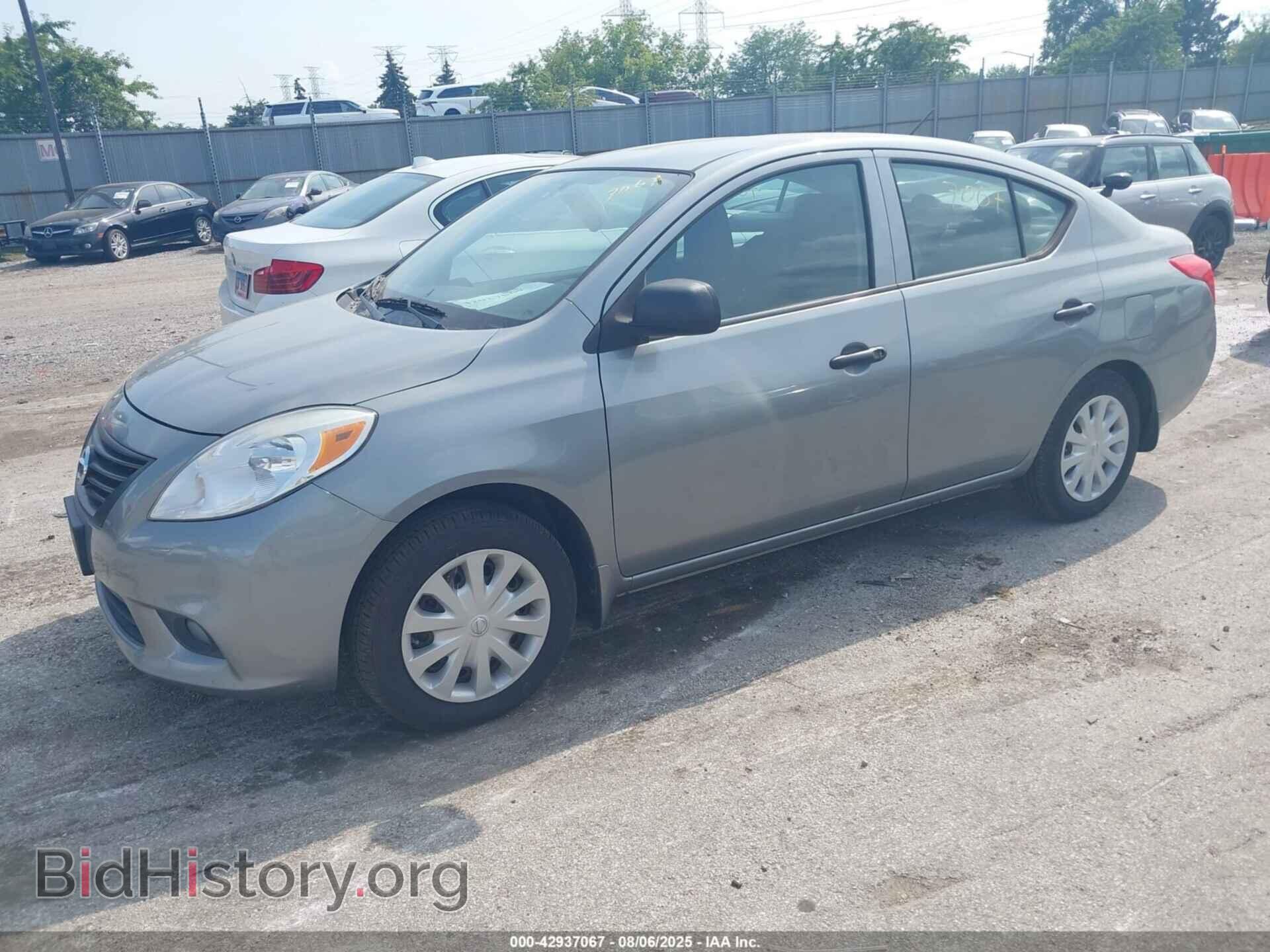 2012 NISSAN VERSA - VIN: 3N1CN7AP9CL853848 - Фото 2