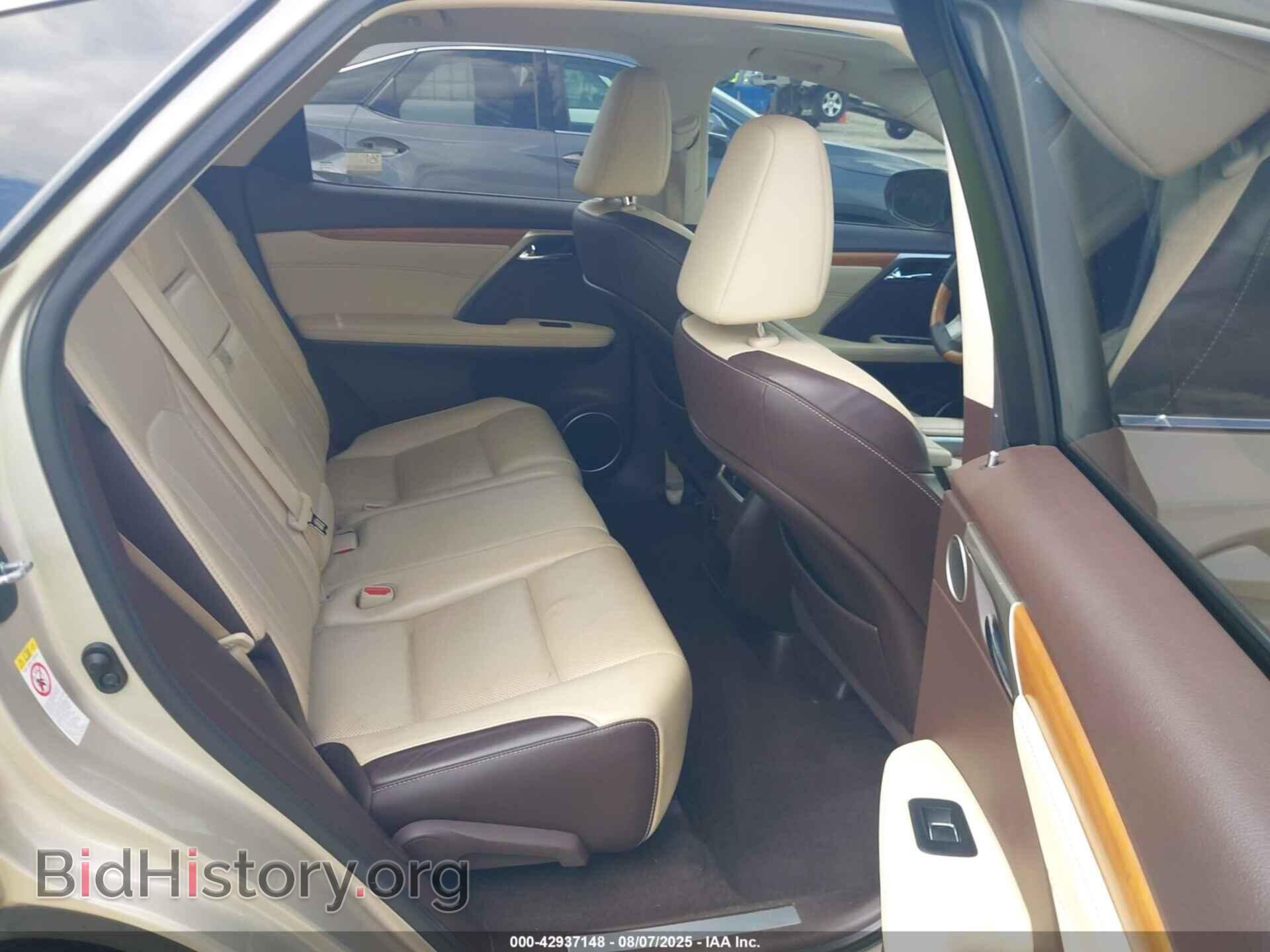 2016 LEXUS RX 350 - VIN: 2T2ZZMCAXGC018476 - Фото 8