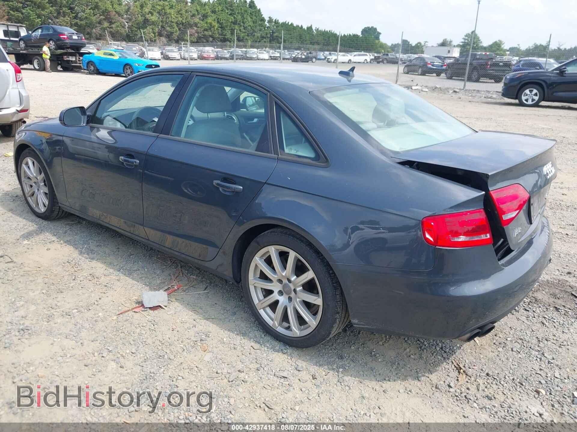 2011 AUDI A4 - VIN: WAUBFAFL2BA082127 - Фото 3