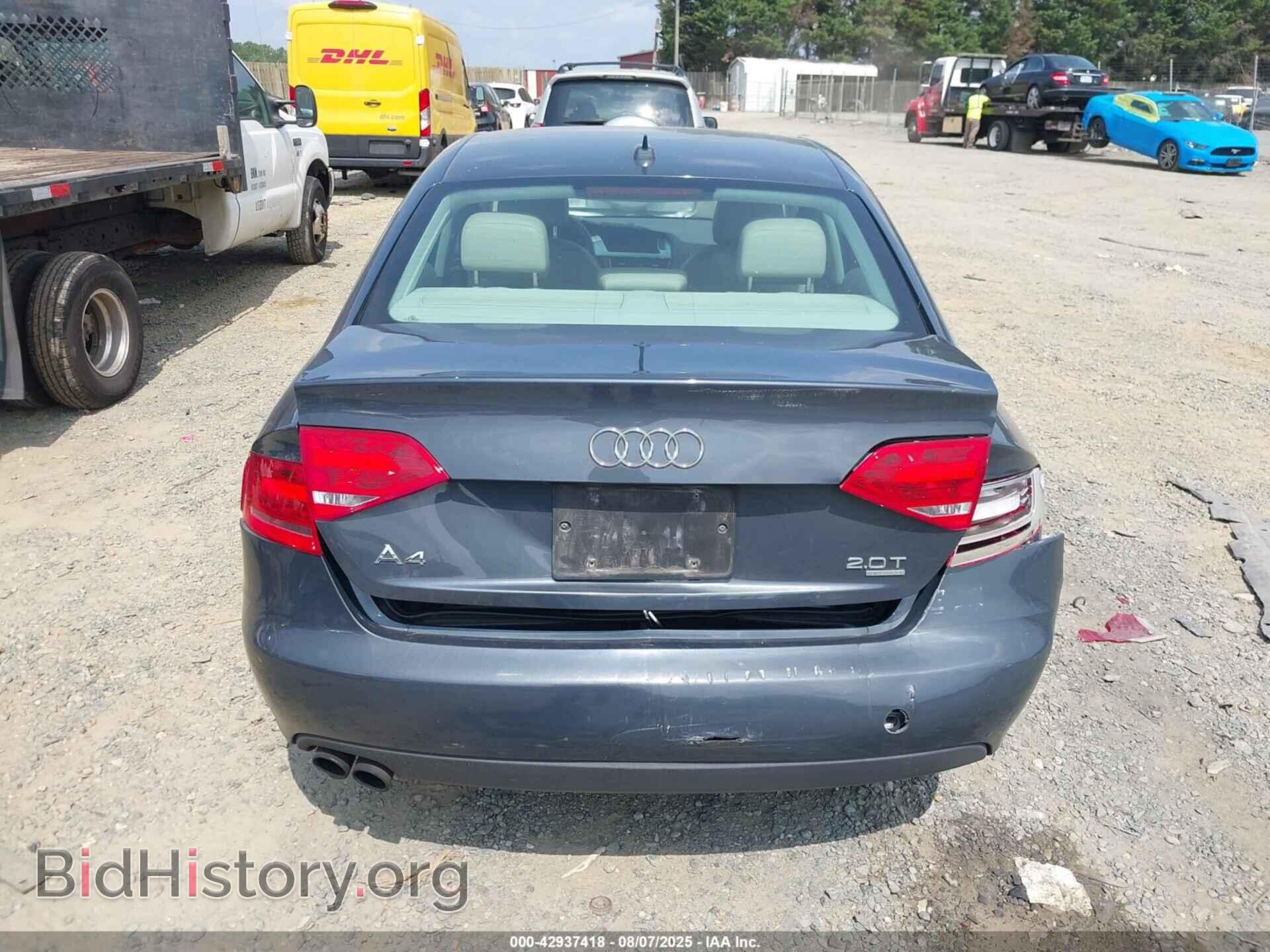 2011 AUDI A4 - VIN: WAUBFAFL2BA082127 - Фото 6