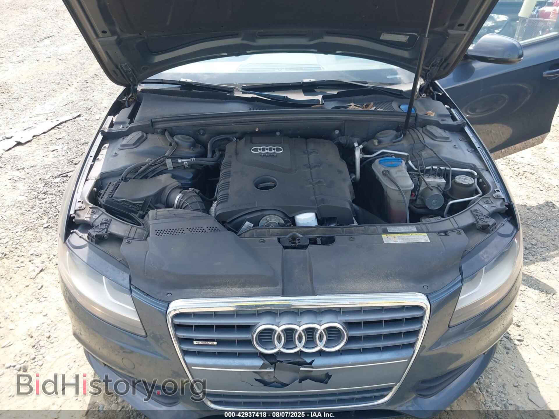 2011 AUDI A4 - VIN: WAUBFAFL2BA082127 - Фото 10