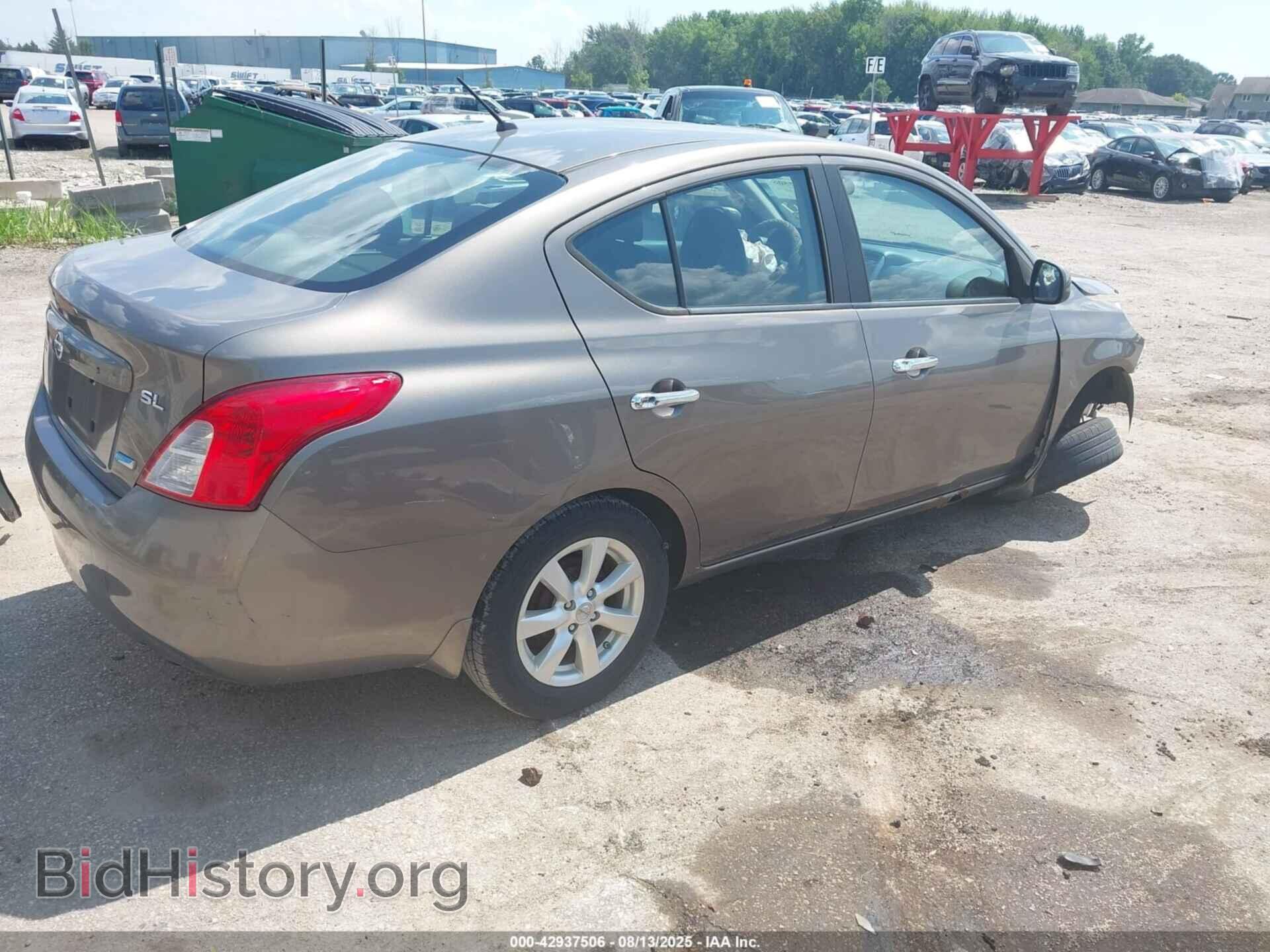 2012 NISSAN VERSA - VIN: 3N1CN7AP1CL923780 - Фото 4