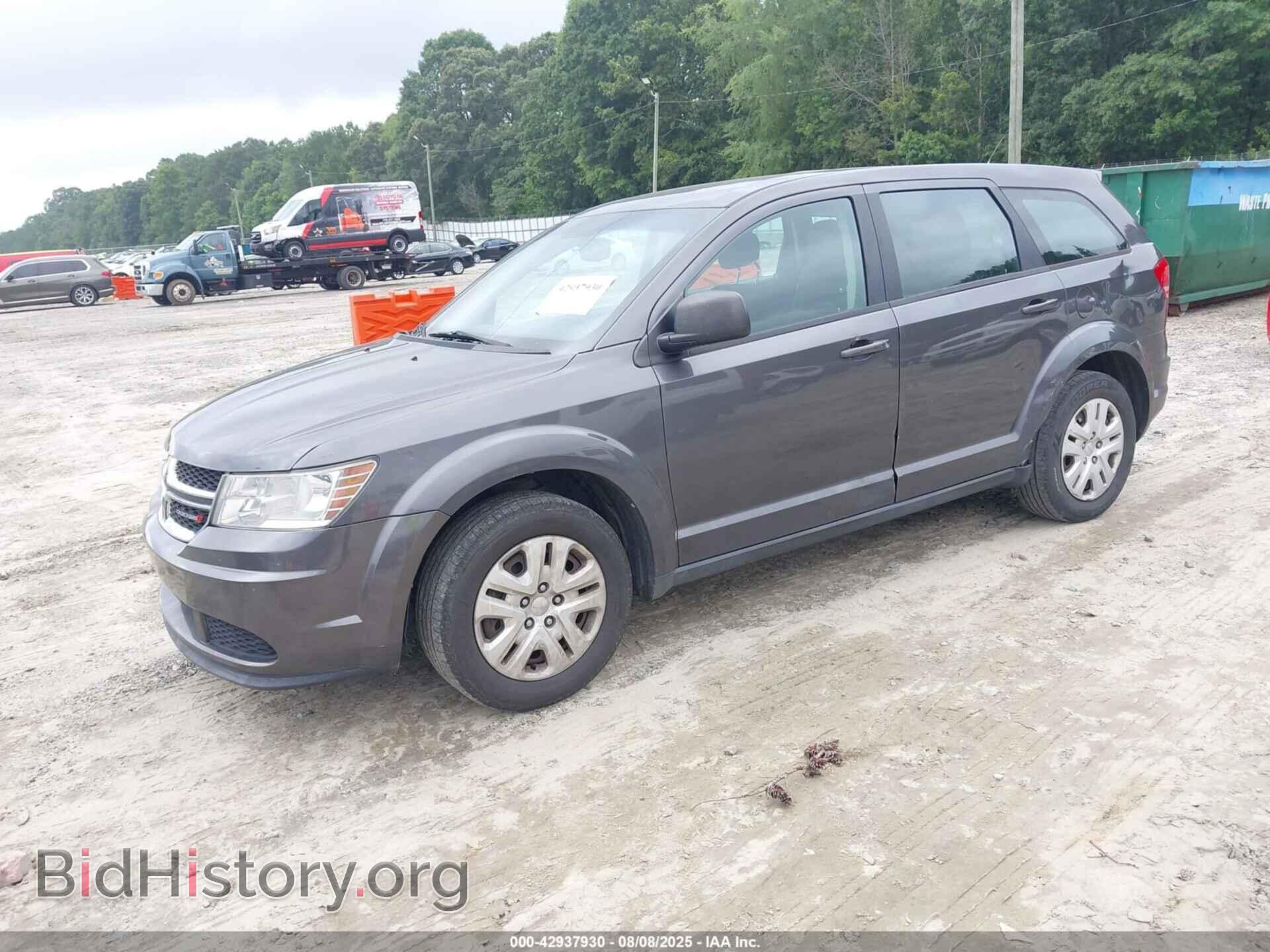 2014 DODGE JOURNEY - VIN: 3C4PDCAB2ET151405 - Фото 2