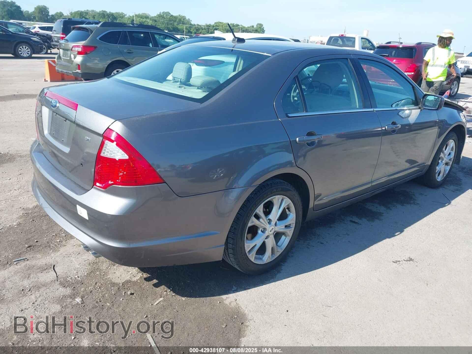 2012 FORD FUSION - VIN: 3FAHP0HA8CR369534 - Фото 4