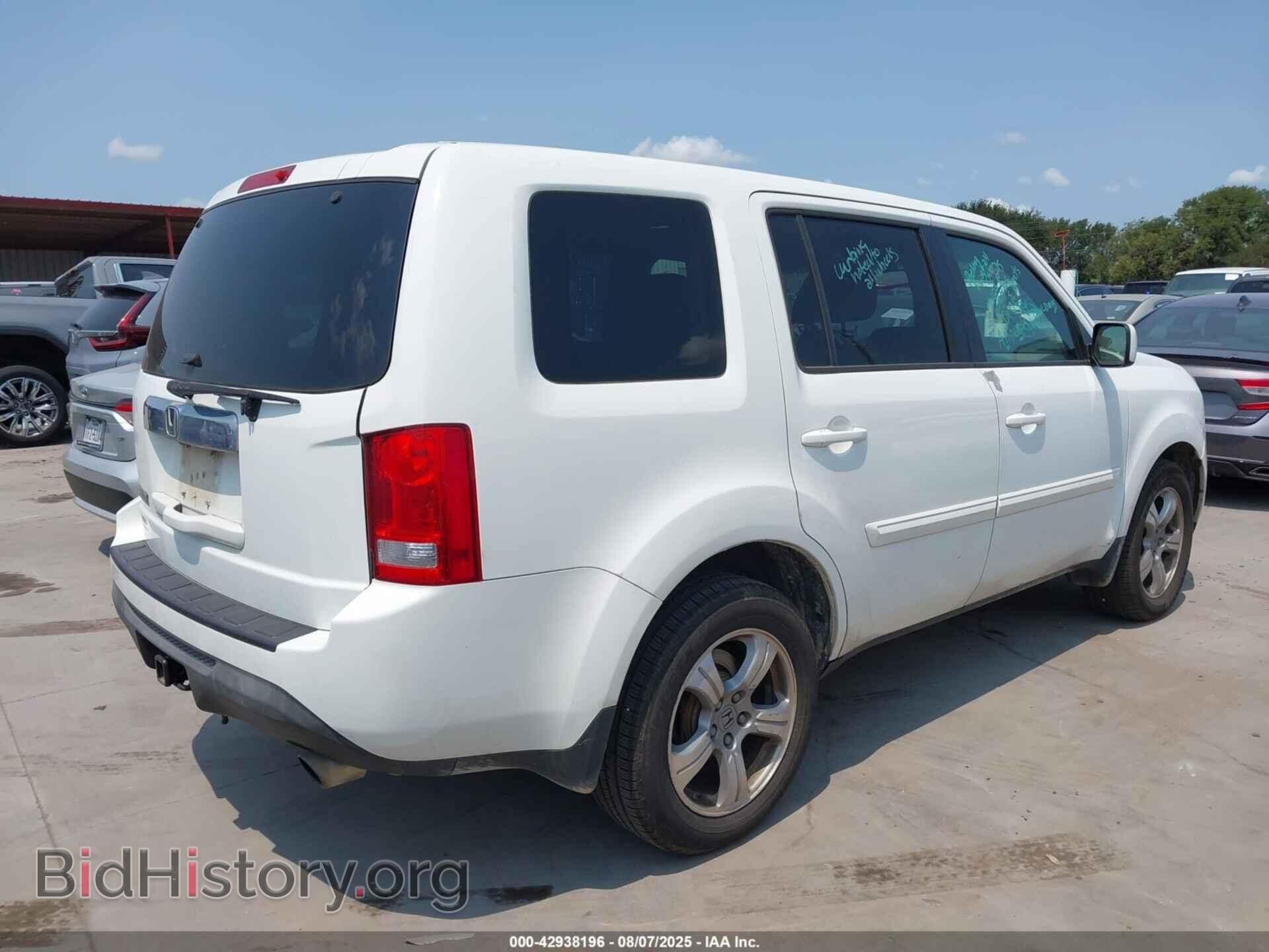 2014 HONDA PILOT - VIN: 5FNYF3H57EB015266 - Фото 4