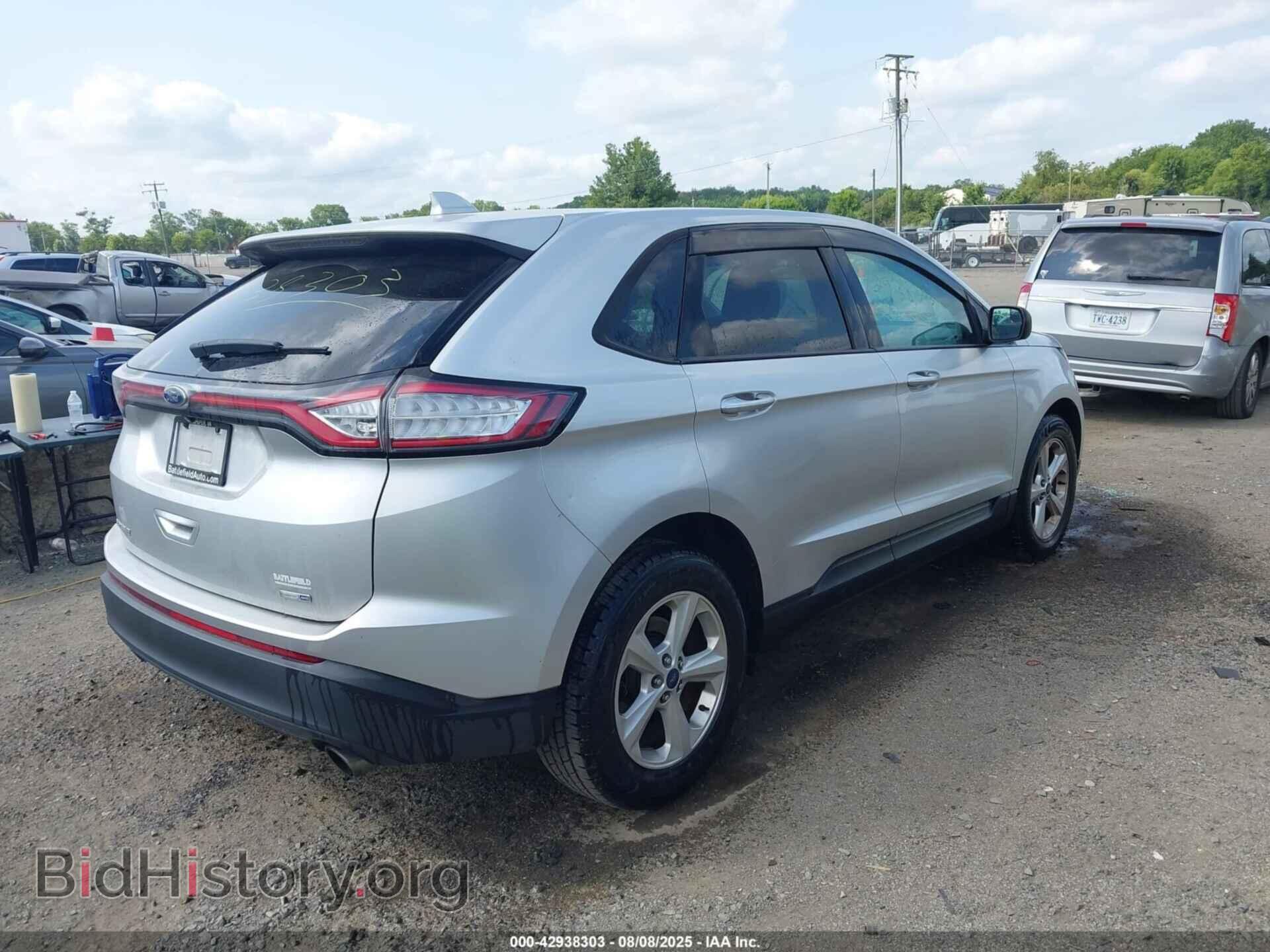 2016 FORD EDGE - VIN: 2FMPK4G9XGBB09820 - Фото 4