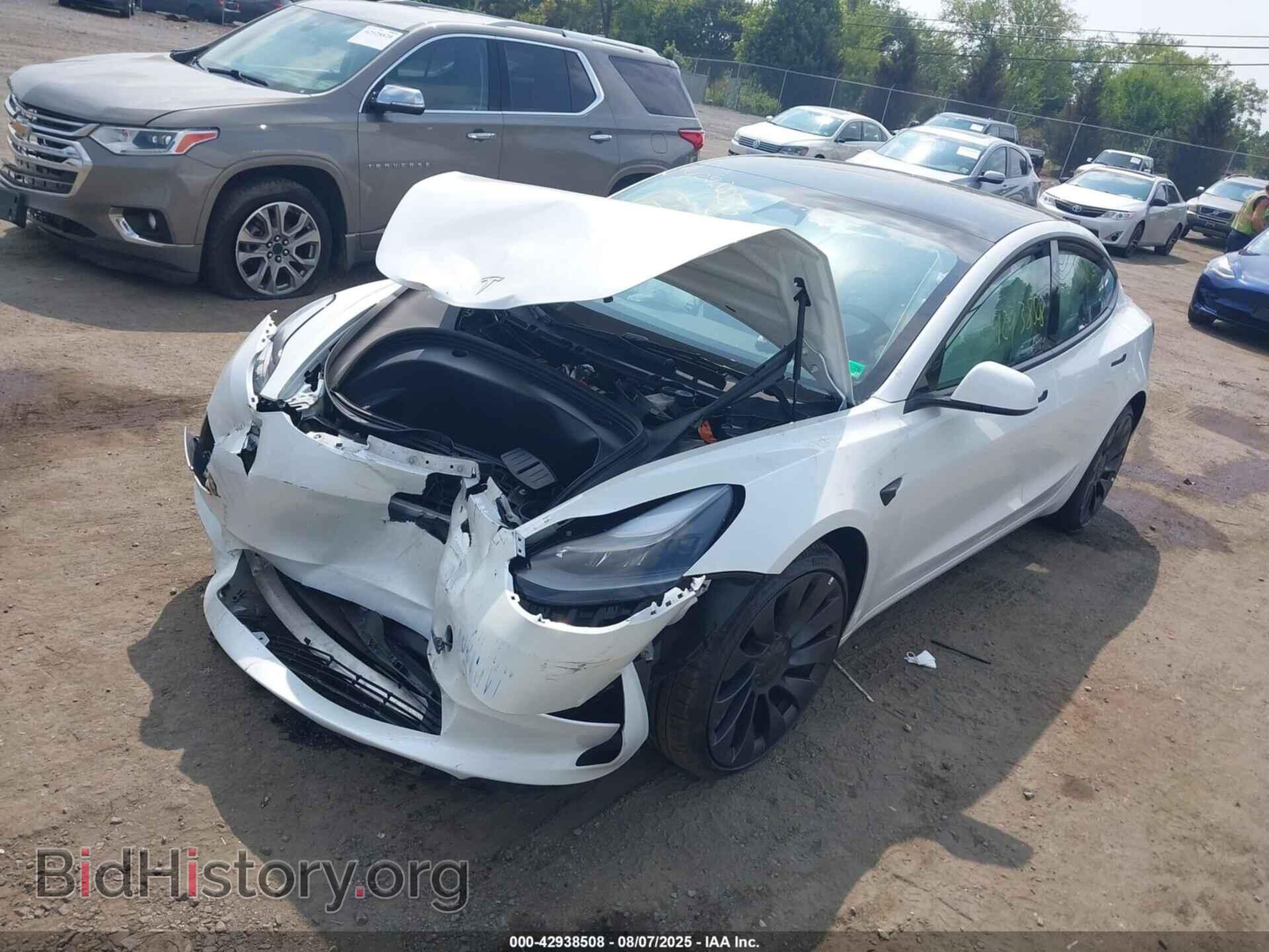 2023 TESLA MODEL 3 - VIN: 5YJ3E1EC6PF495226 - Фото 2