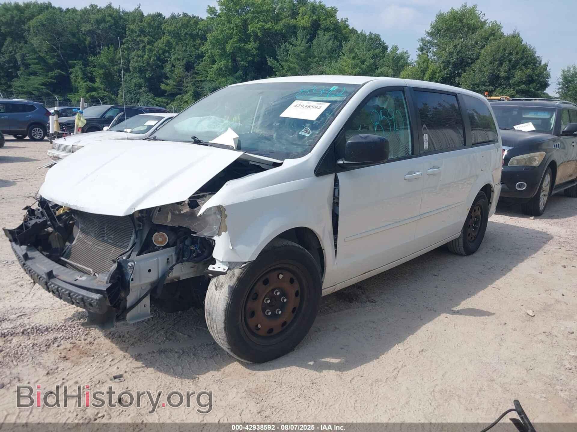 2014 DODGE GRAND CARAVAN - VIN: 2C4RDGBG7ER320847 - Фото 2