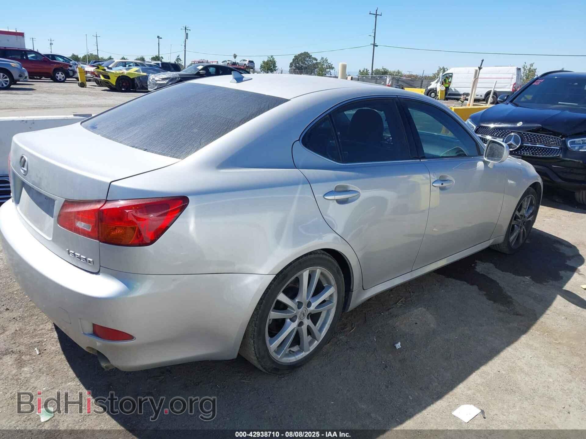 2007 LEXUS IS 250 - VIN: JTHBK262672036411 - Фото 4