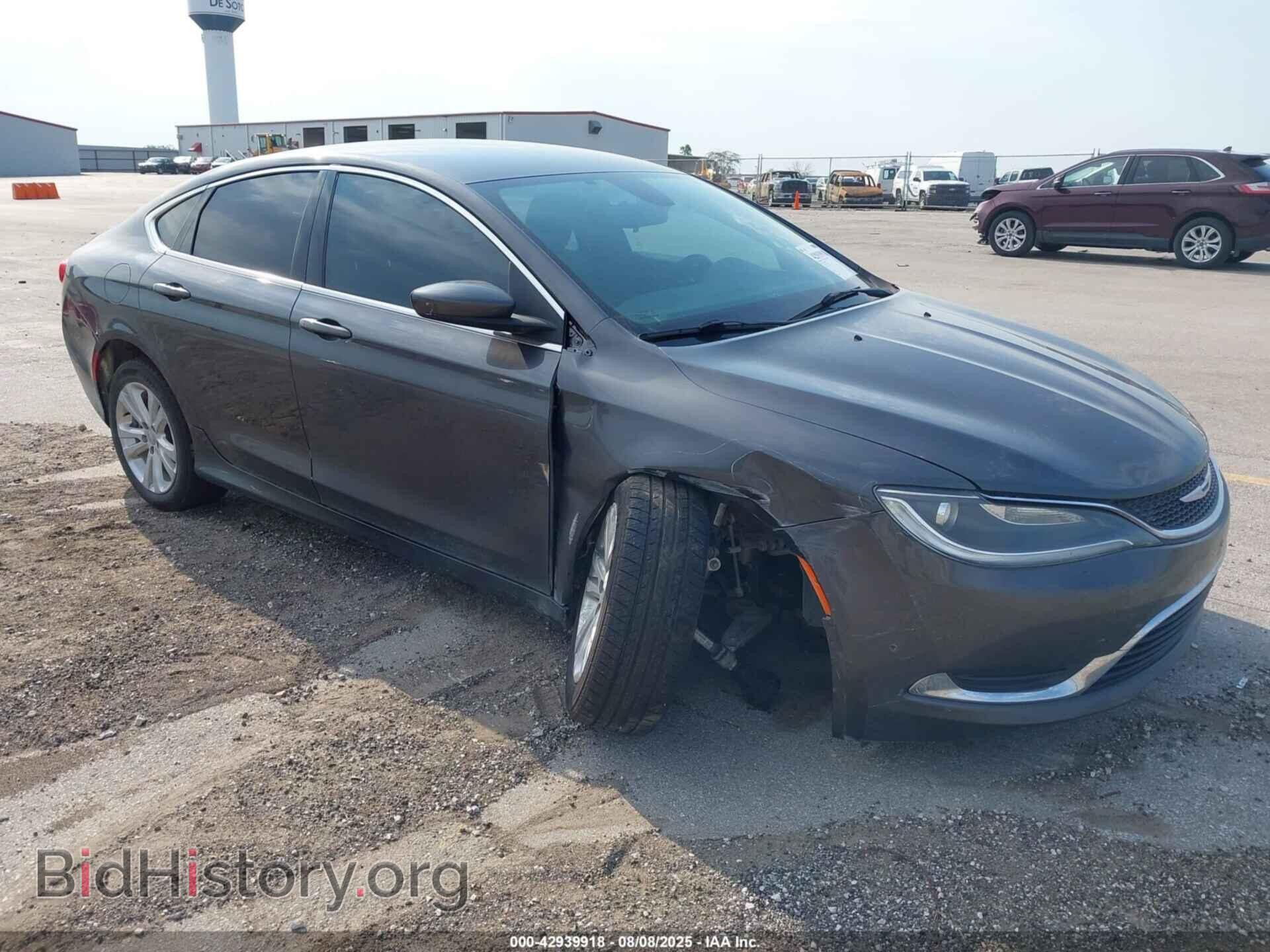 Фотография 1C3CCCAB8FN654539 - CHRYSLER 200 2015
