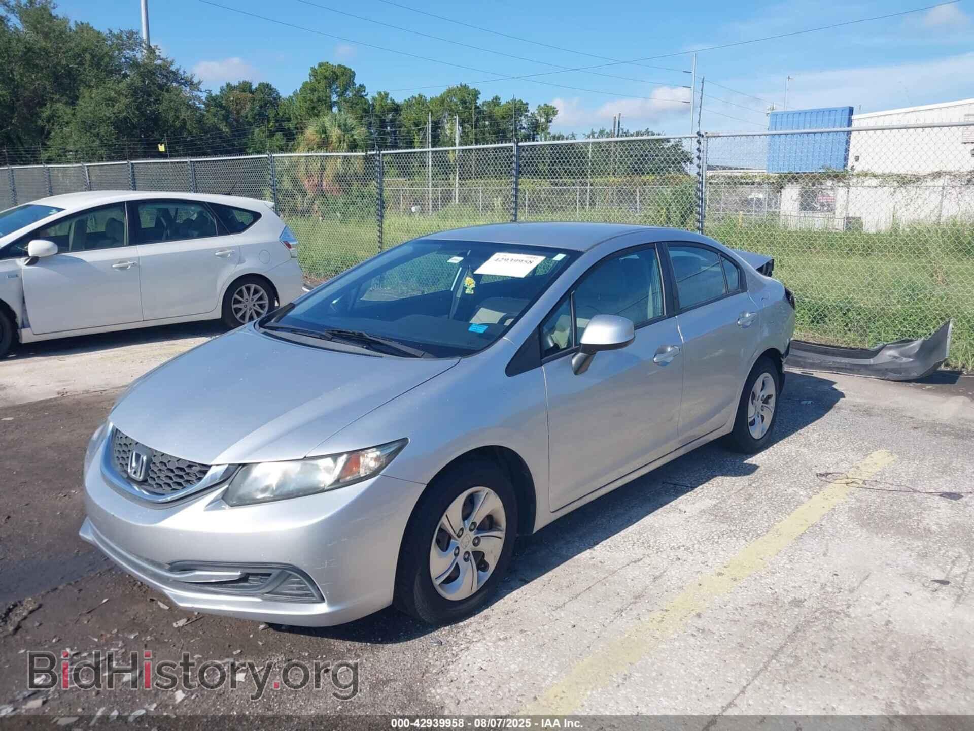 2013 HONDA CIVIC - VIN: 19XFB2F51DE024646 - Фото 2
