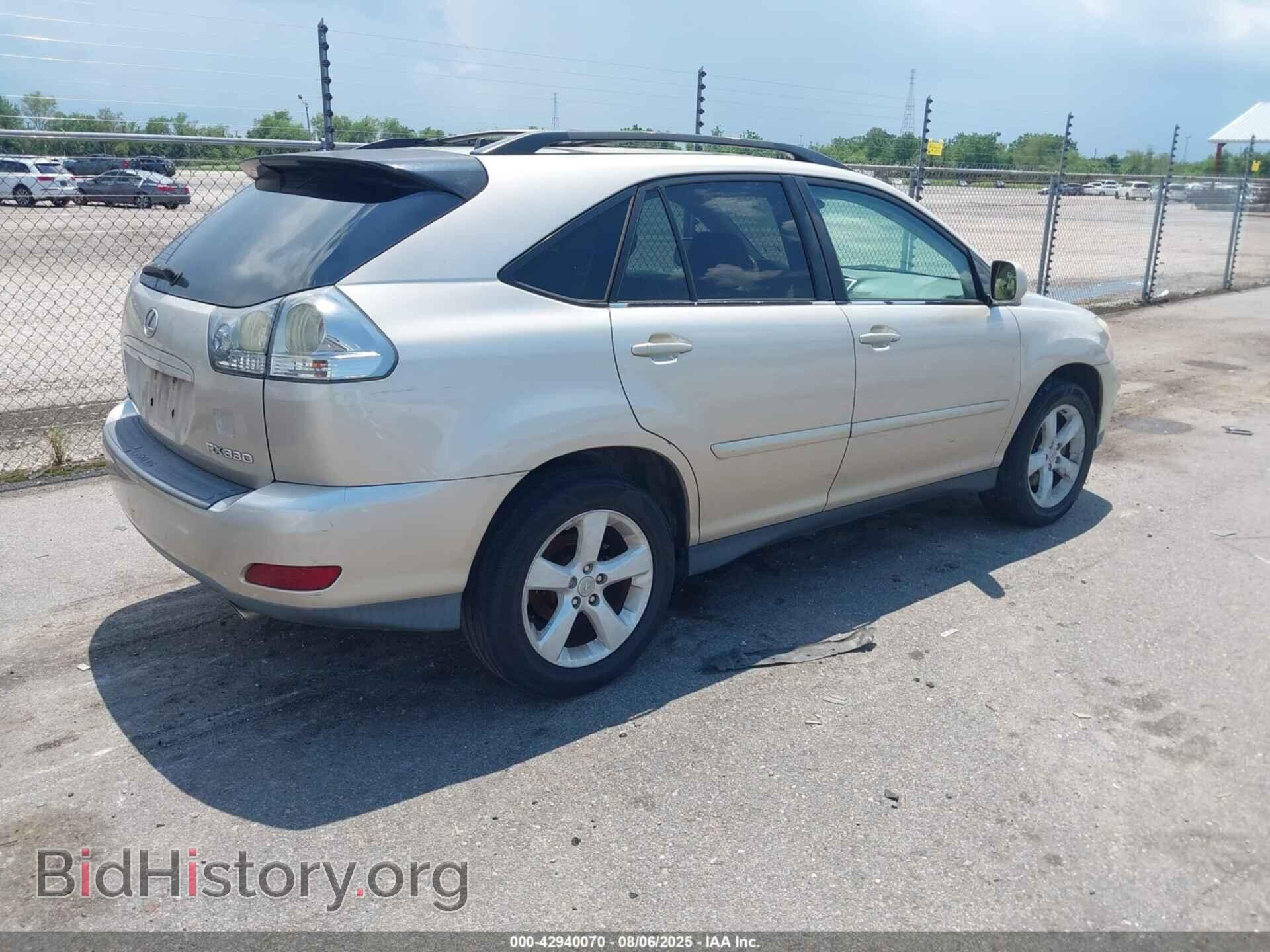 2006 LEXUS RX 330 - VIN: 2T2GA31U66C043234 - Фото 4