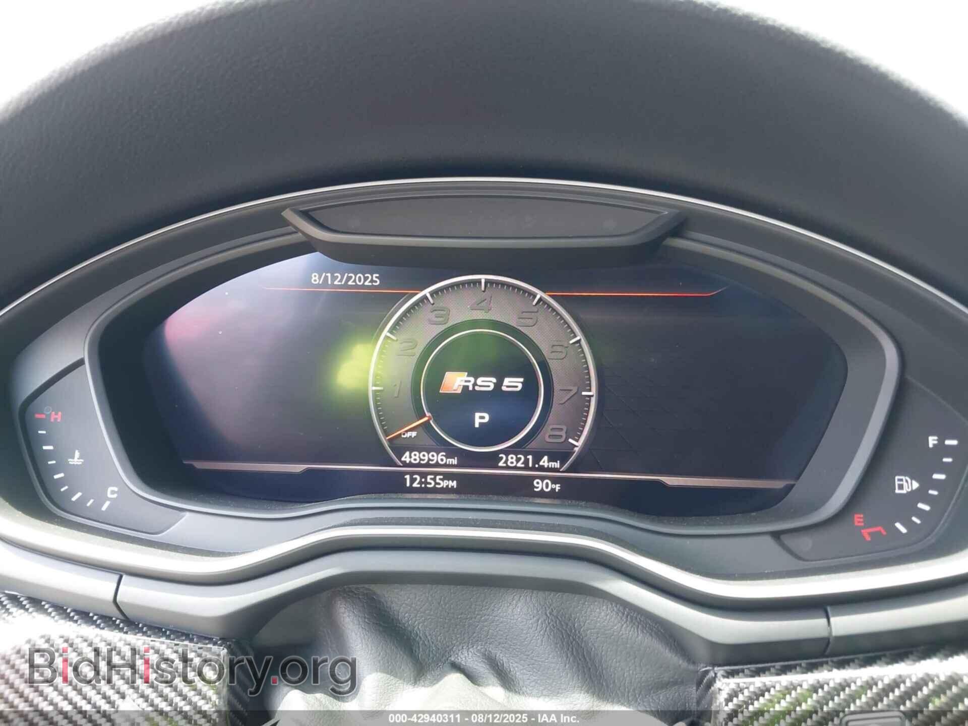 2019 AUDI RS 5 - VIN: WUAPWAF57KA906703 - Фото 7