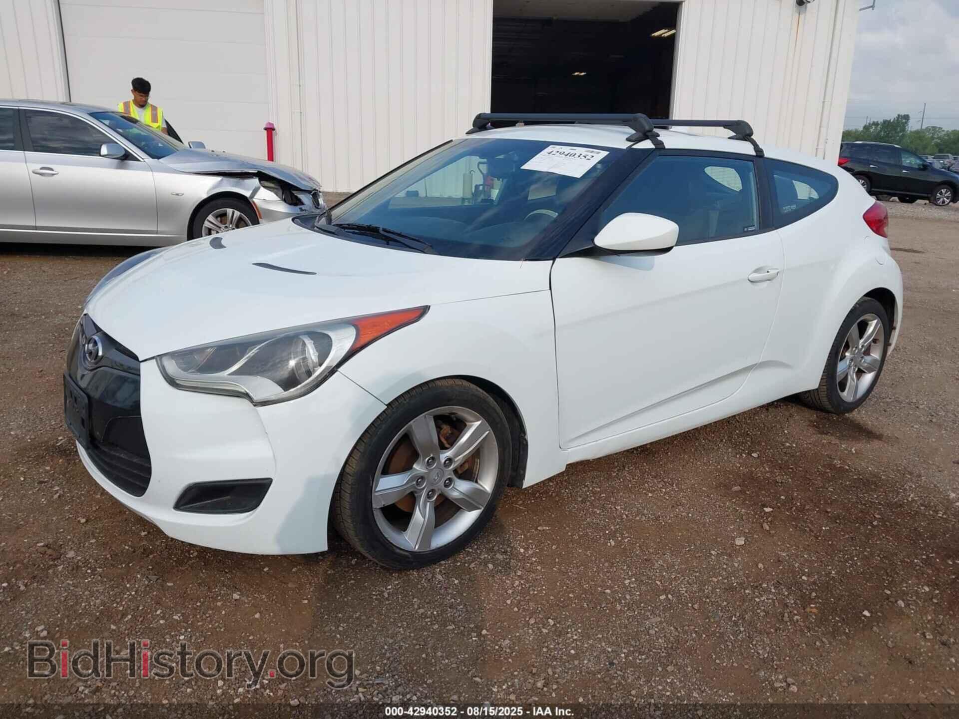 2012 HYUNDAI VELOSTER - VIN: KMHTC6AD1CU042145 - Фото 2
