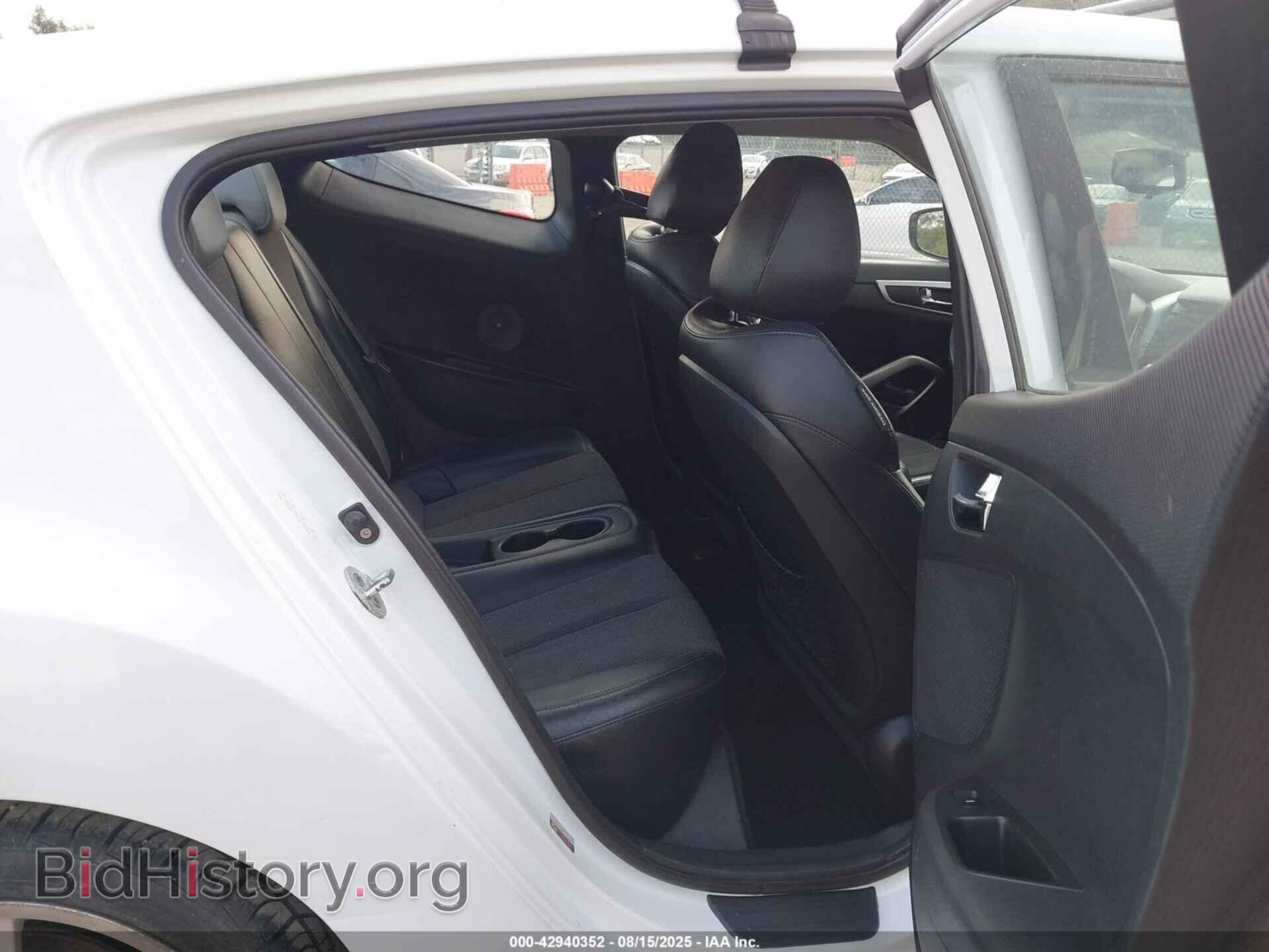 2012 HYUNDAI VELOSTER - VIN: KMHTC6AD1CU042145 - Фото 8