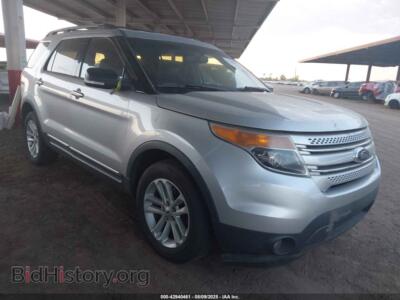 2013 Ford EXPLORER XLT, серебристый — VIN 1FM5K8D83DGC81749, IAAI