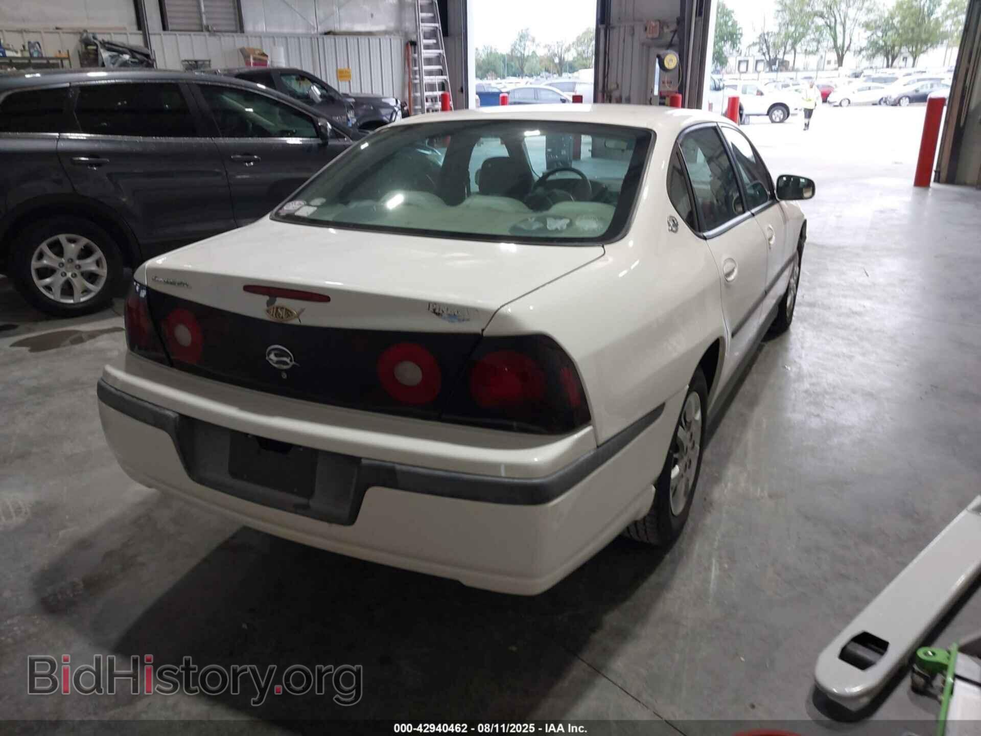 2005 CHEVROLET IMPALA - VIN: 2G1WF52E059347624 - Фото 4