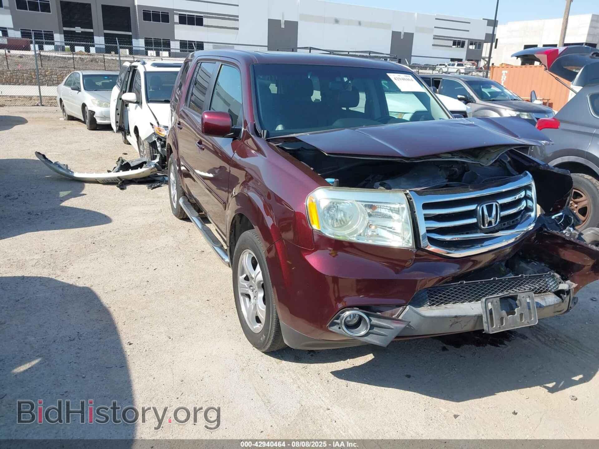 Фотография 5FNYF4H57DB083331 - HONDA PILOT 2013