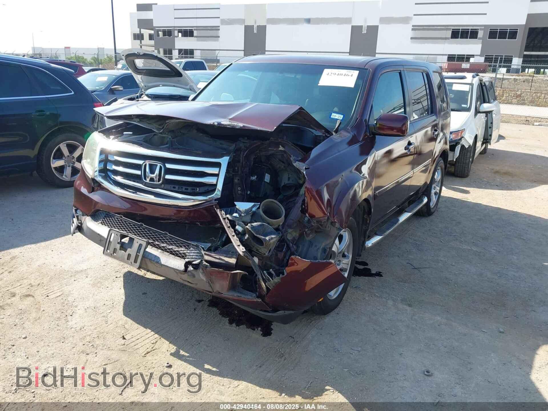 2013 HONDA PILOT - VIN: 5FNYF4H57DB083331 - Фото 2