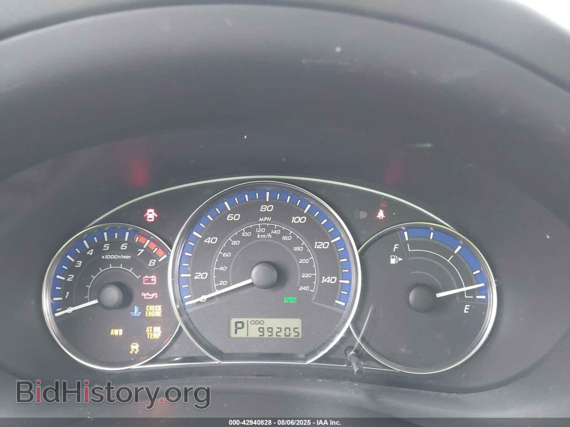 2012 SUBARU FORESTER - VIN: JF2SHABC1CH463187 - Фото 7