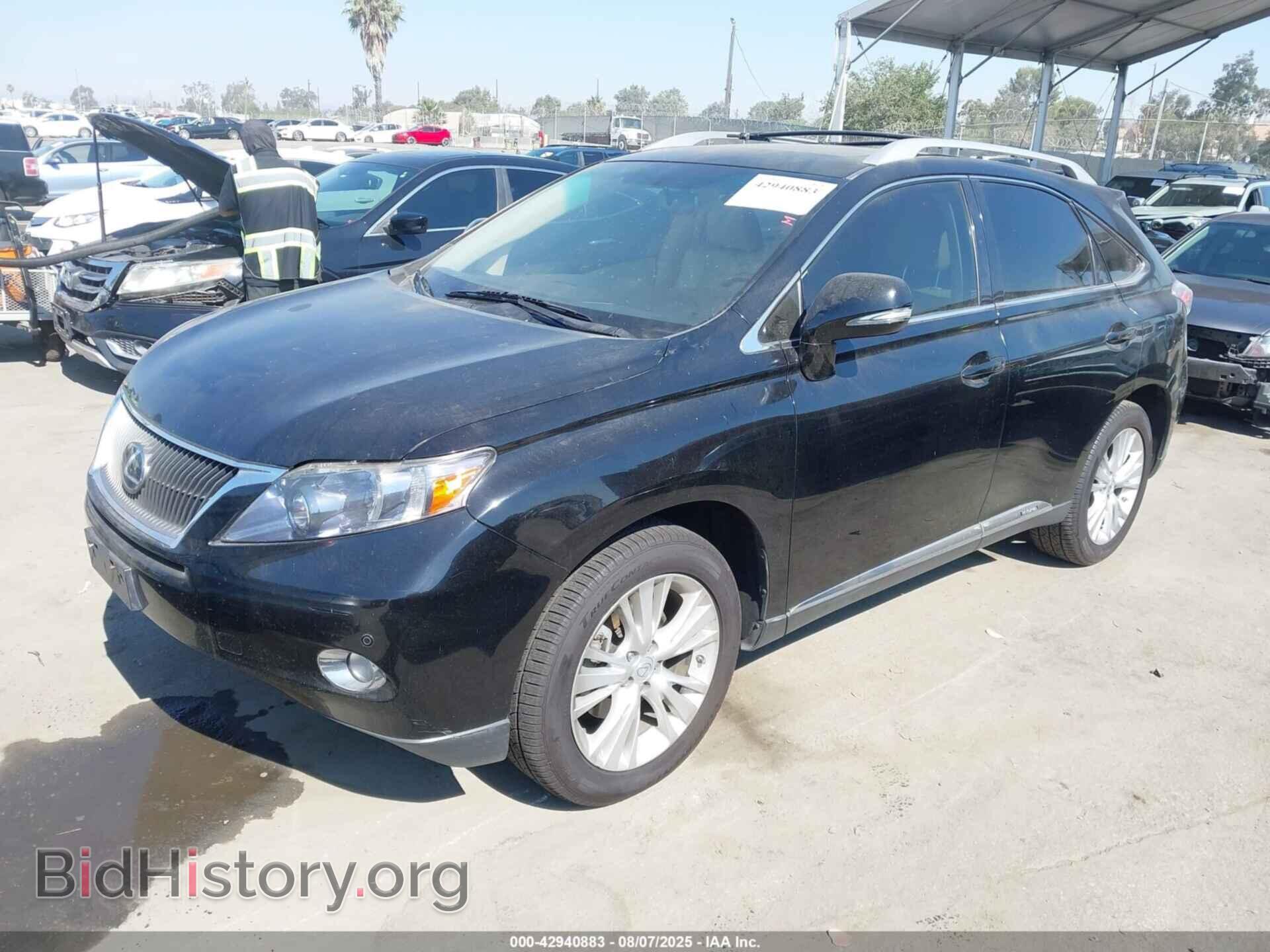 2010 LEXUS RX 450H - VIN: JTJBC1BA9A2013232 - Фото 2