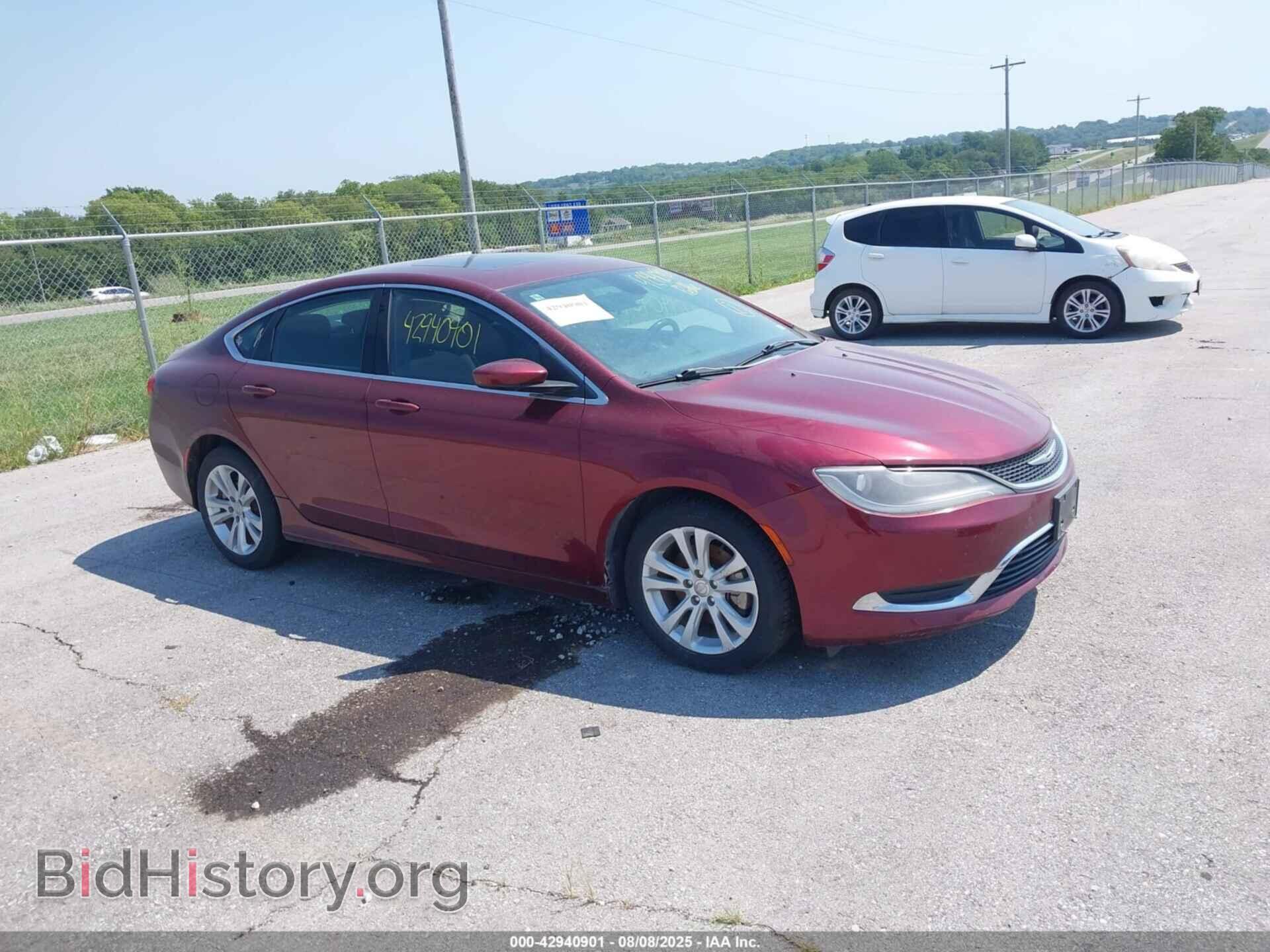 Photo 1C3CCCAB1FN539121 - CHRYSLER 200 2015