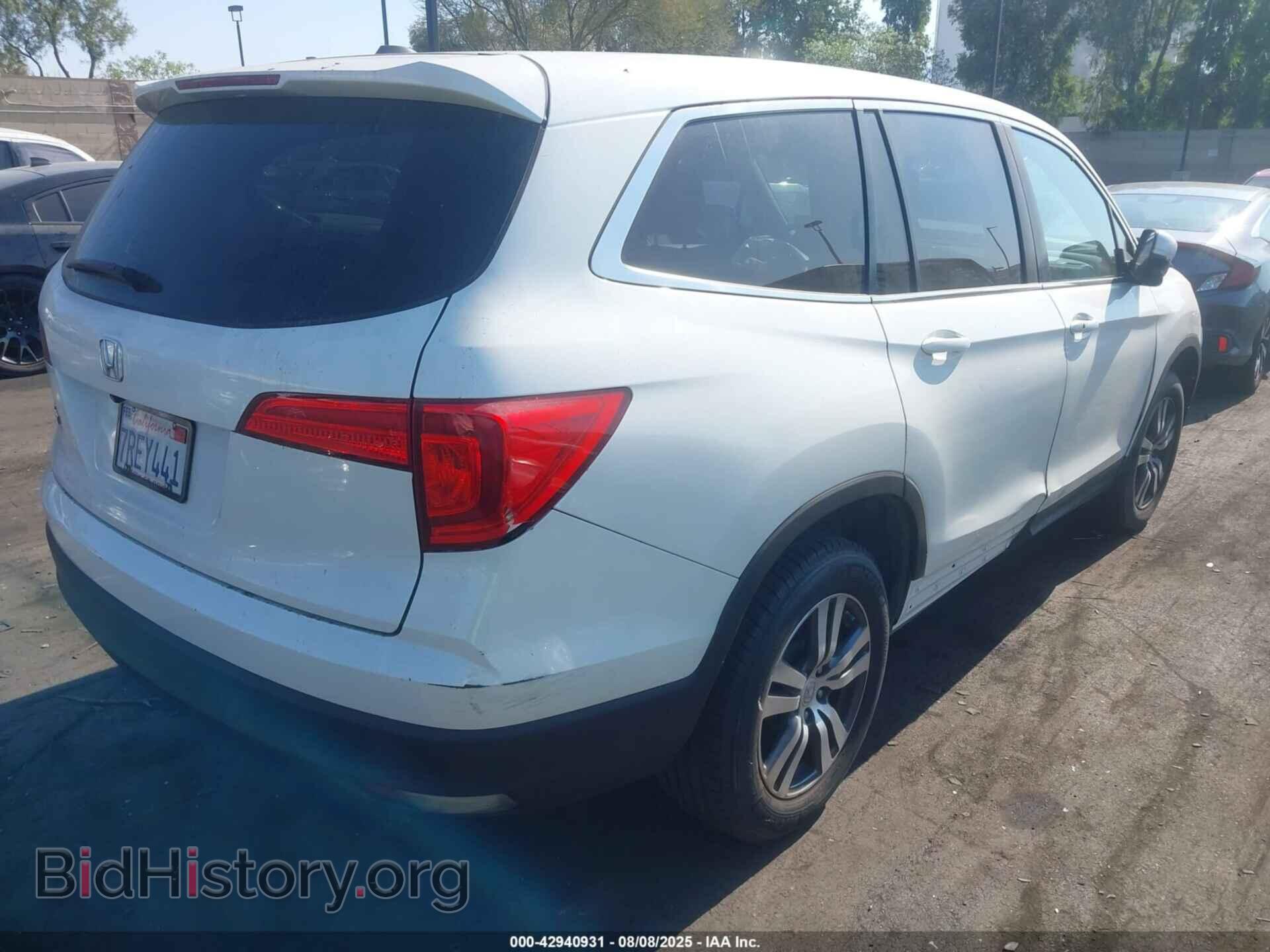2016 HONDA PILOT - VIN: 5FNYF5H54GB028040 - Фото 4