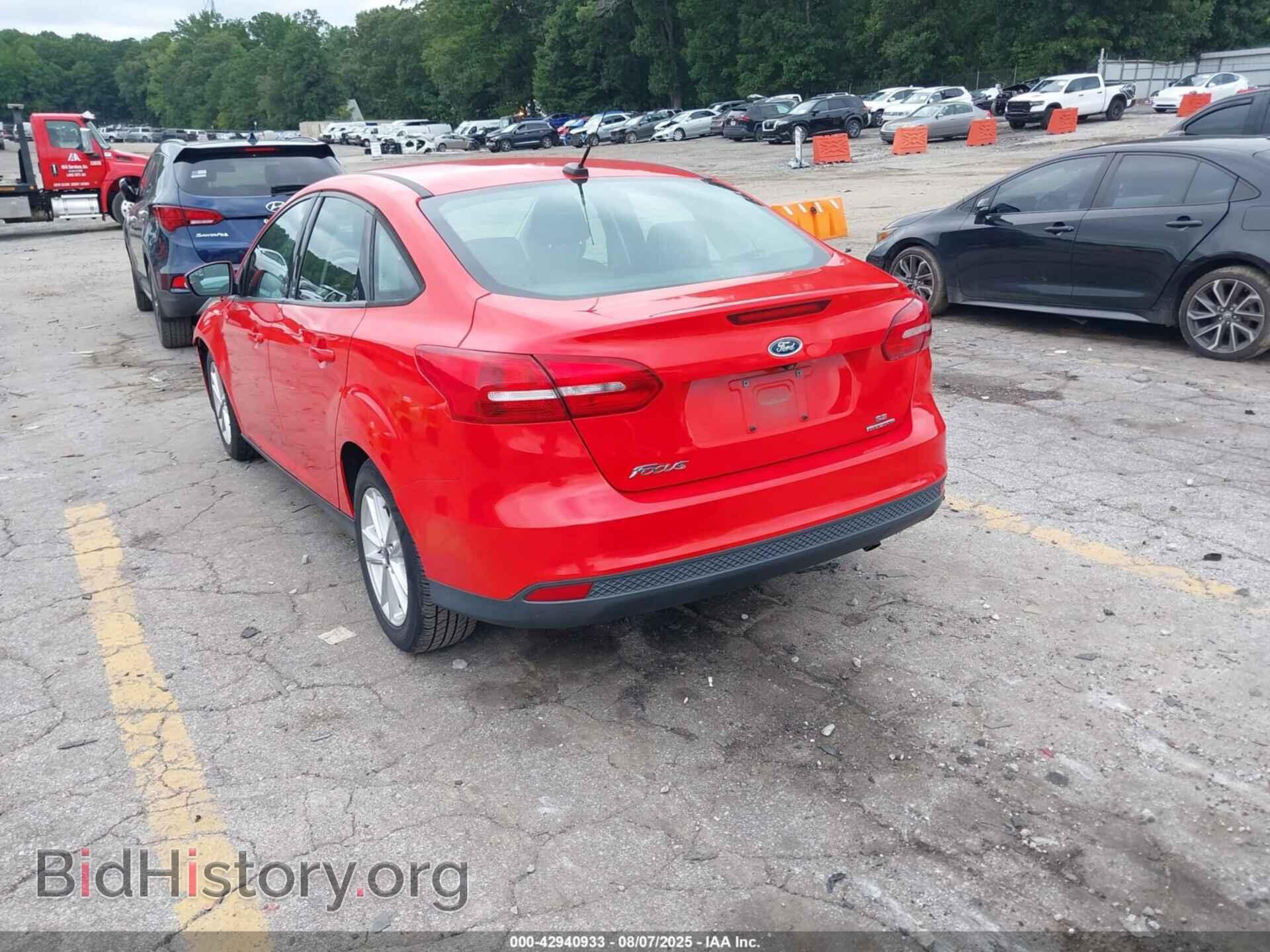 2016 FORD FOCUS - VIN: 1FADP3F24GL376321 - Фото 3