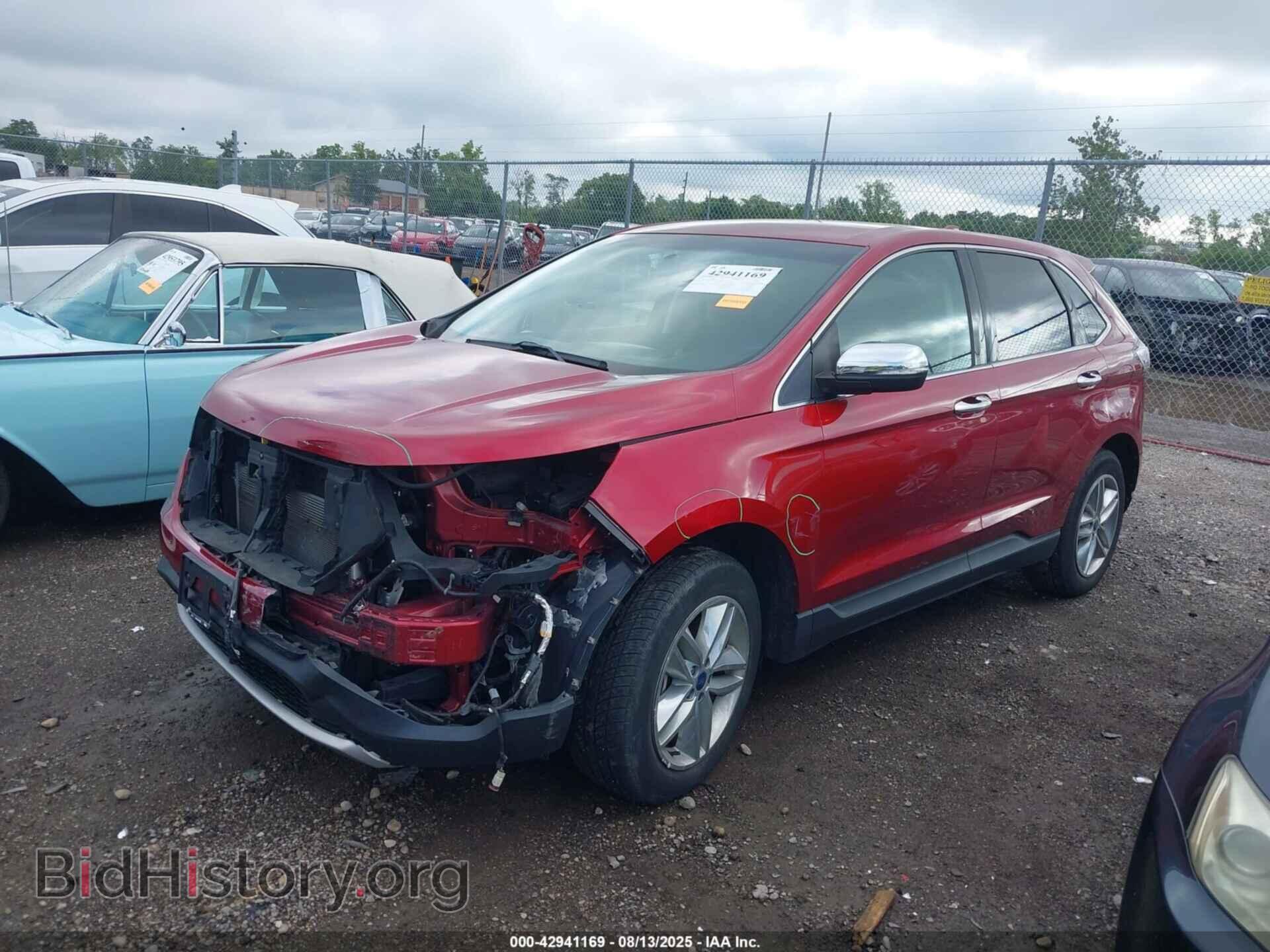 2015 FORD EDGE - VIN: 2FMTK4J81FBB72723 - Фото 2