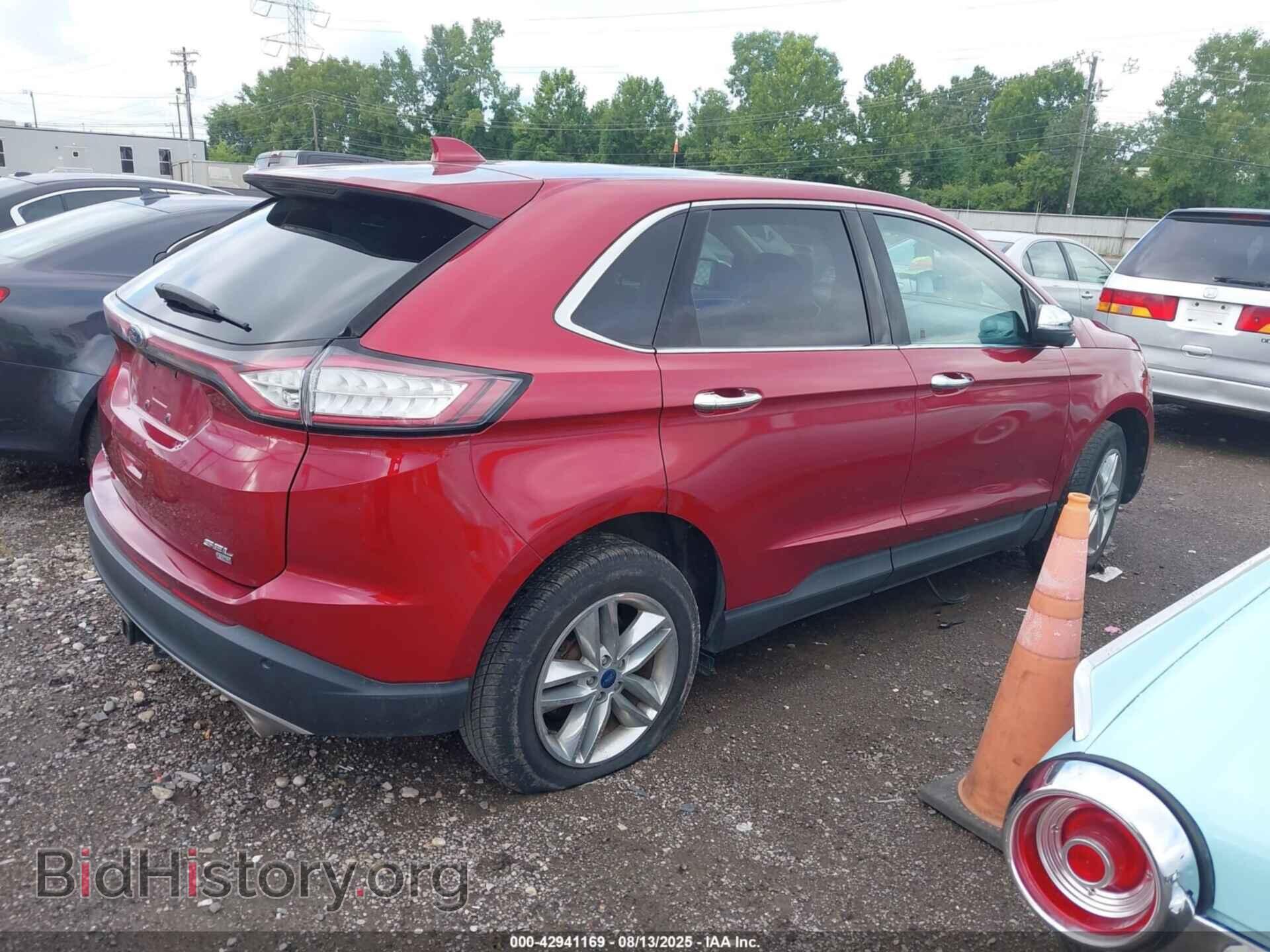 2015 FORD EDGE - VIN: 2FMTK4J81FBB72723 - Фото 4
