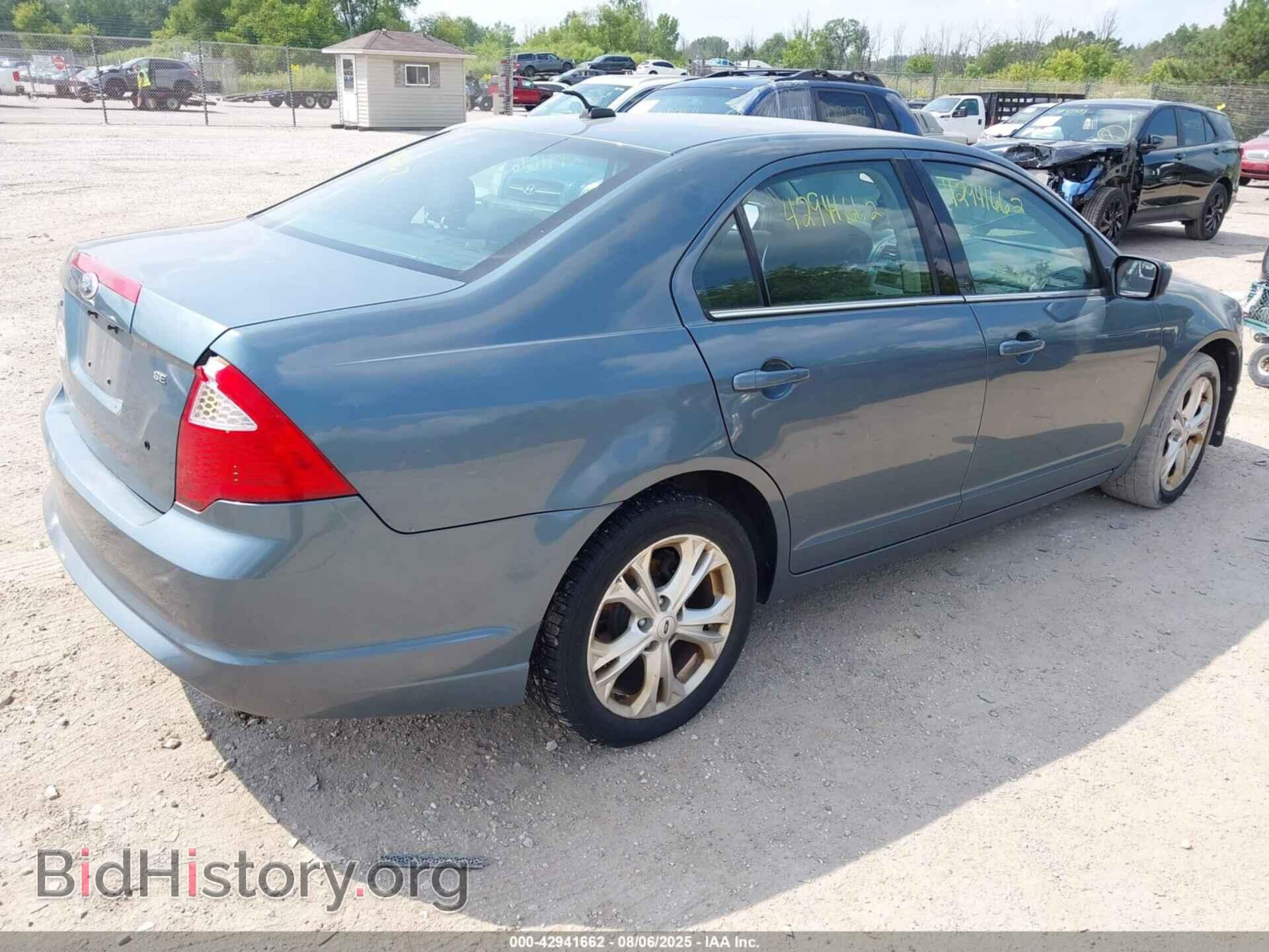 2012 FORD FUSION - VIN: 3FAHP0HA2CR417514 - Фото 4