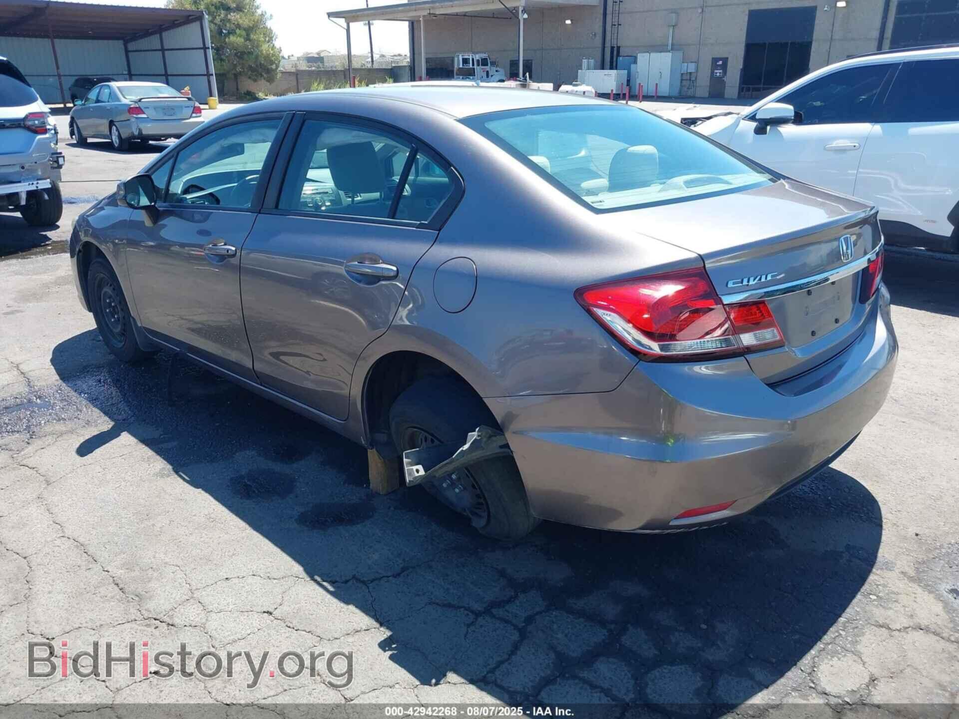 2013 HONDA CIVIC - VIN: 19XFB2F5XDE291493 - Фото 3