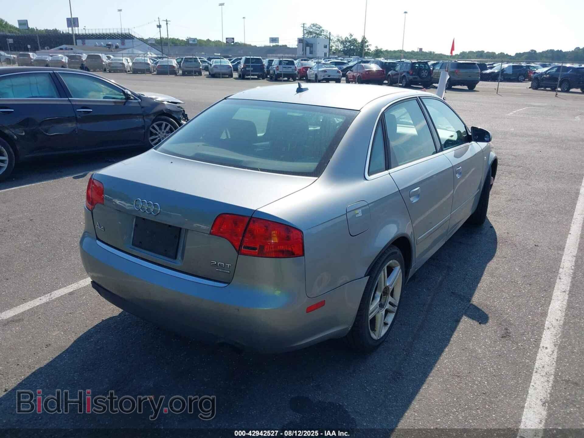 2007 AUDI A4 - VIN: WAUDF78E47A061815 - Photo 4