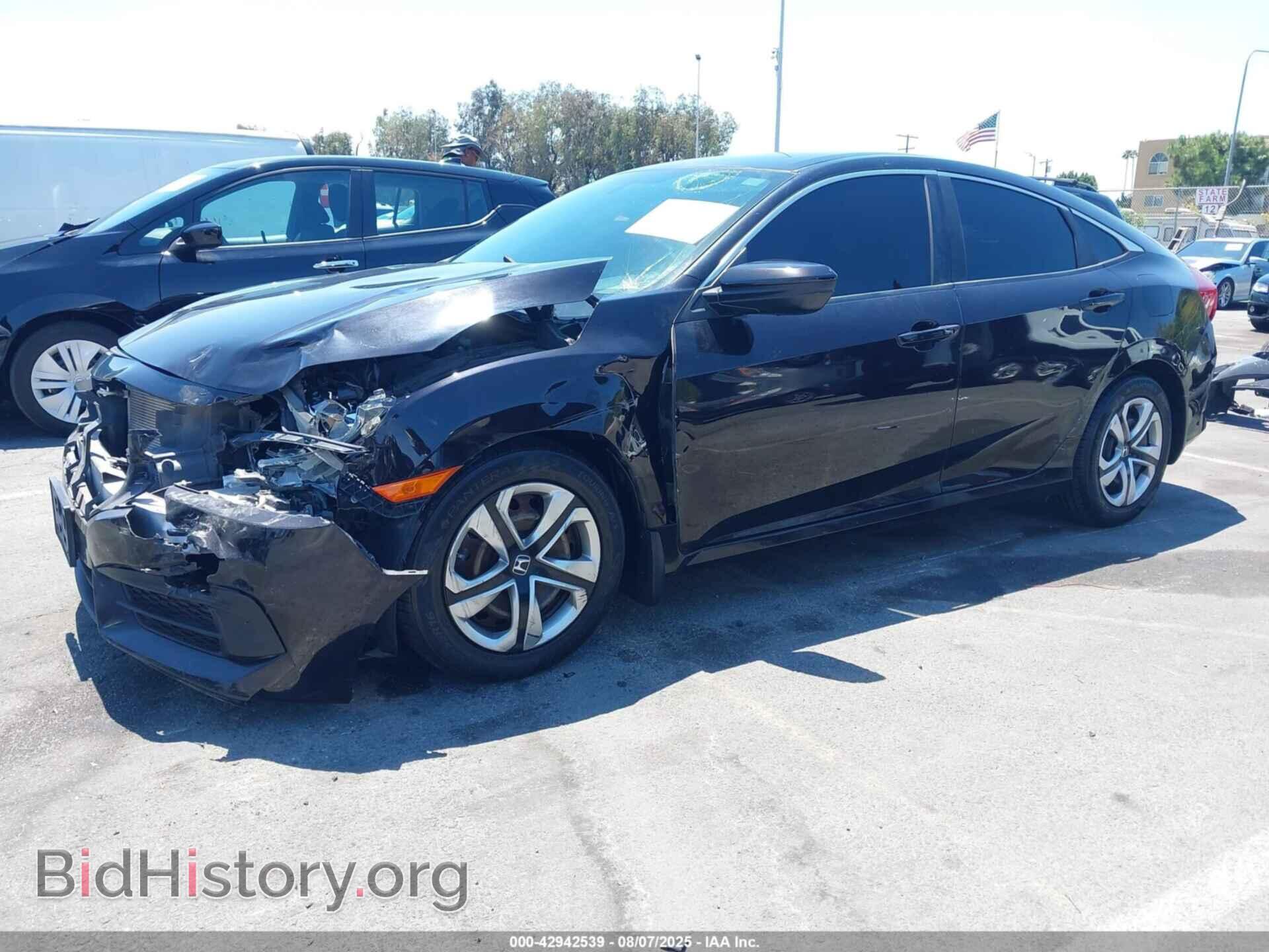 2016 HONDA CIVIC - VIN: 2HGFC2F52GH576132 - Фото 2