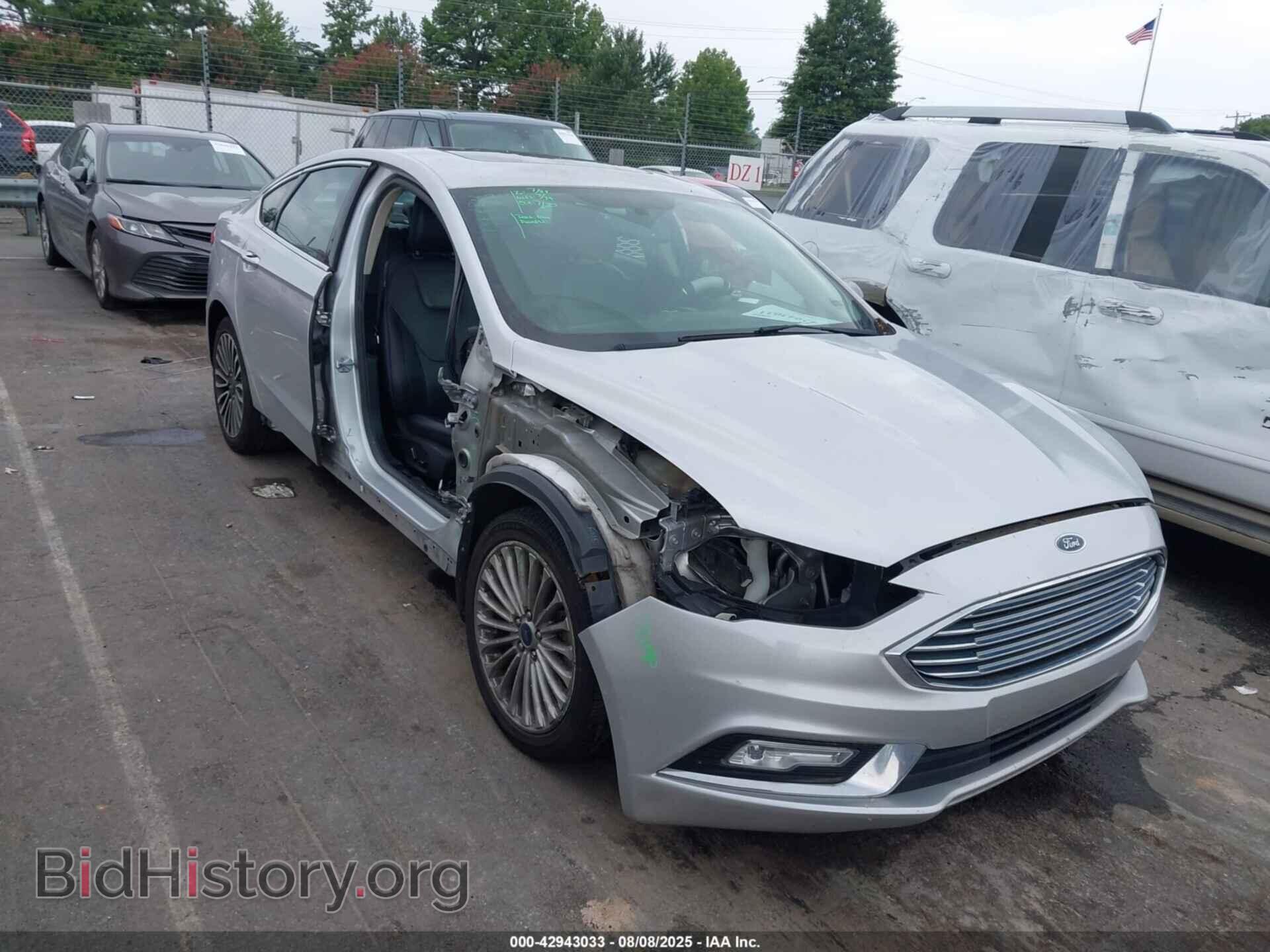 Фотография 3FA6P0D96JR137952 - FORD FUSION 2018