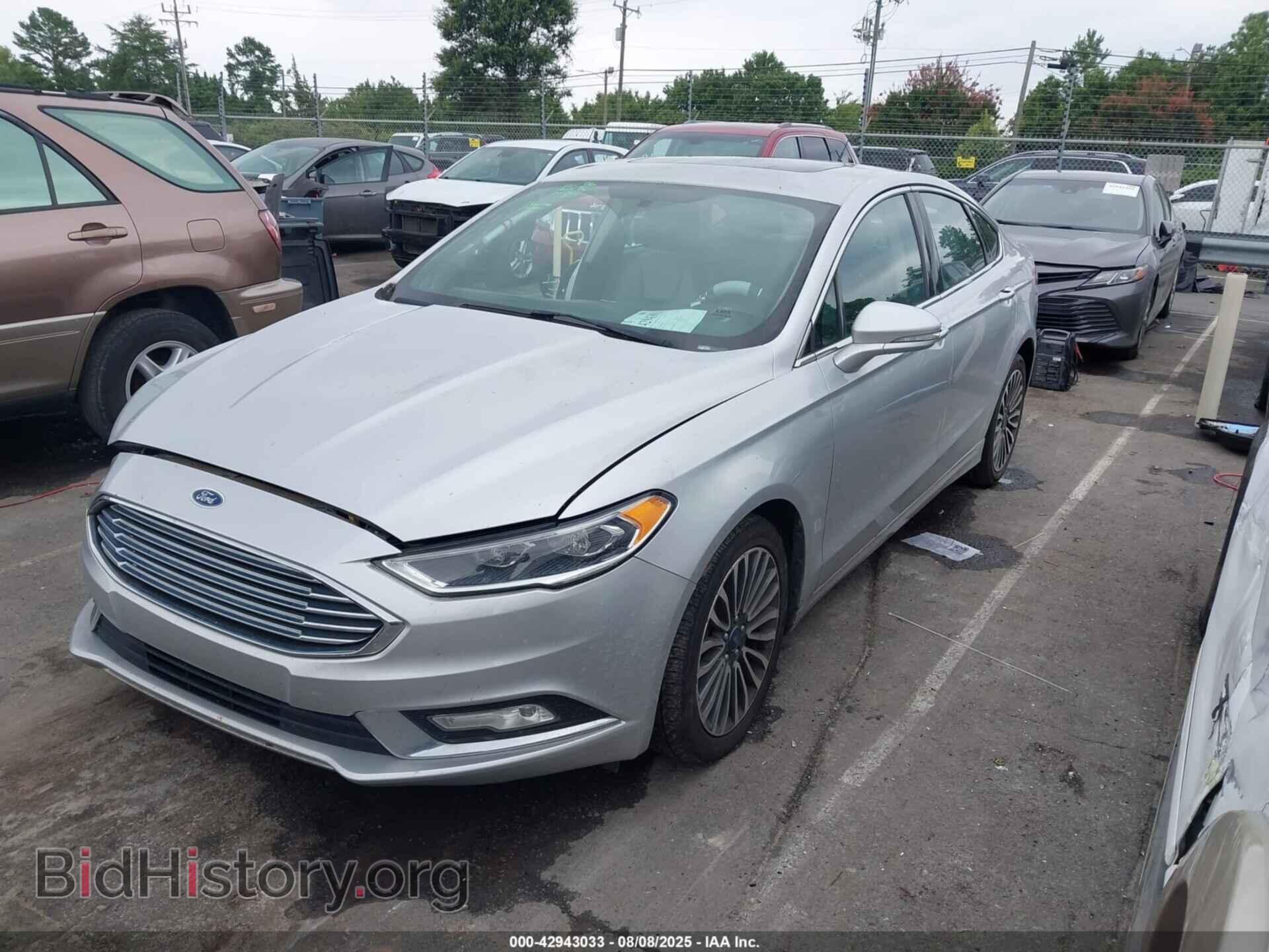 2018 FORD FUSION - VIN: 3FA6P0D96JR137952 - Фото 2