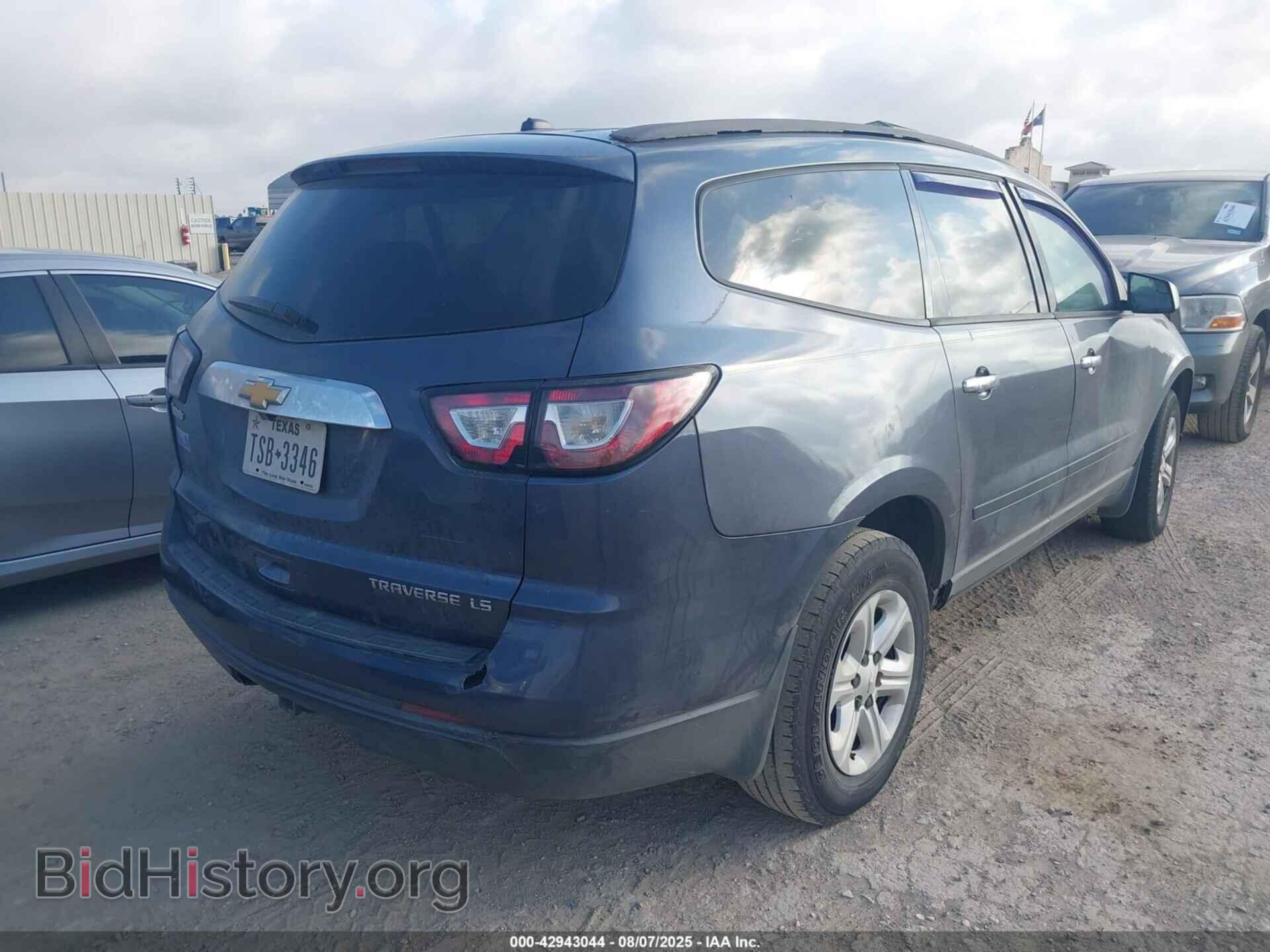 2013 CHEVROLET TRAVERSE - VIN: 1GNKRFKD0DJ157343 - Фото 4